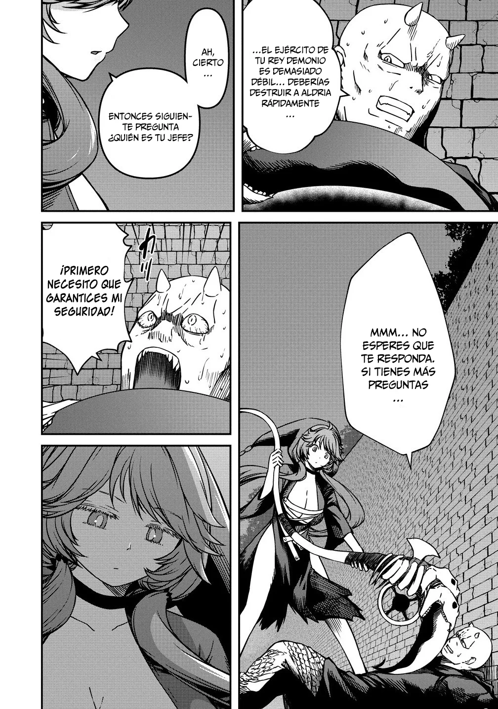Monsutaa onna kanbu wa osanaki yuusha o dekiai suru Capítulo 12 - Page 3
