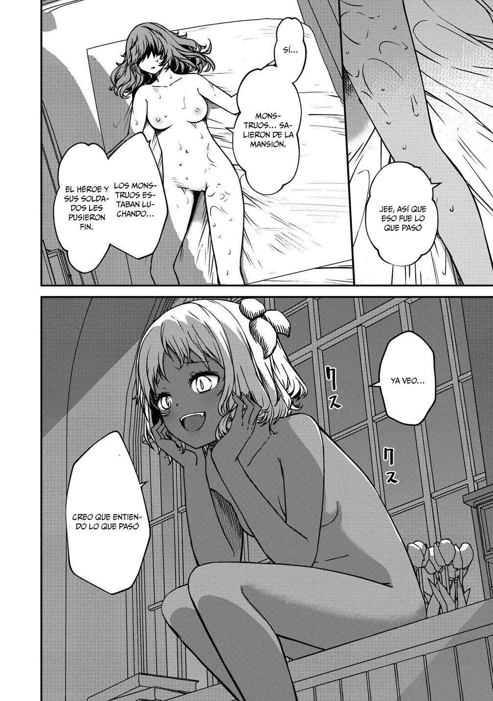 Monsutaa onna kanbu wa osanaki yuusha o dekiai suru Capítulo 14 - Page 15