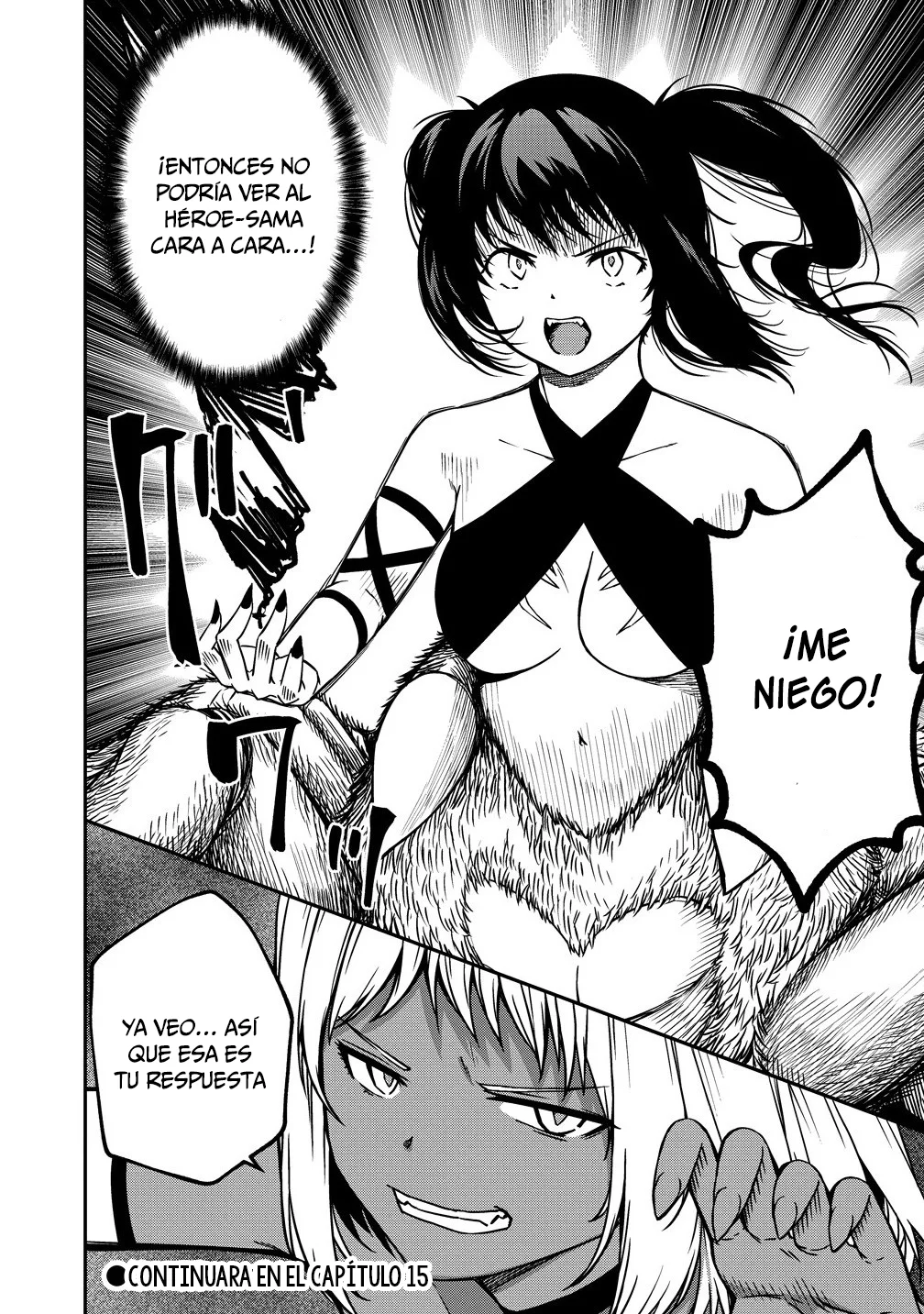 Monsutaa onna kanbu wa osanaki yuusha o dekiai suru Capítulo 14 - Page 27