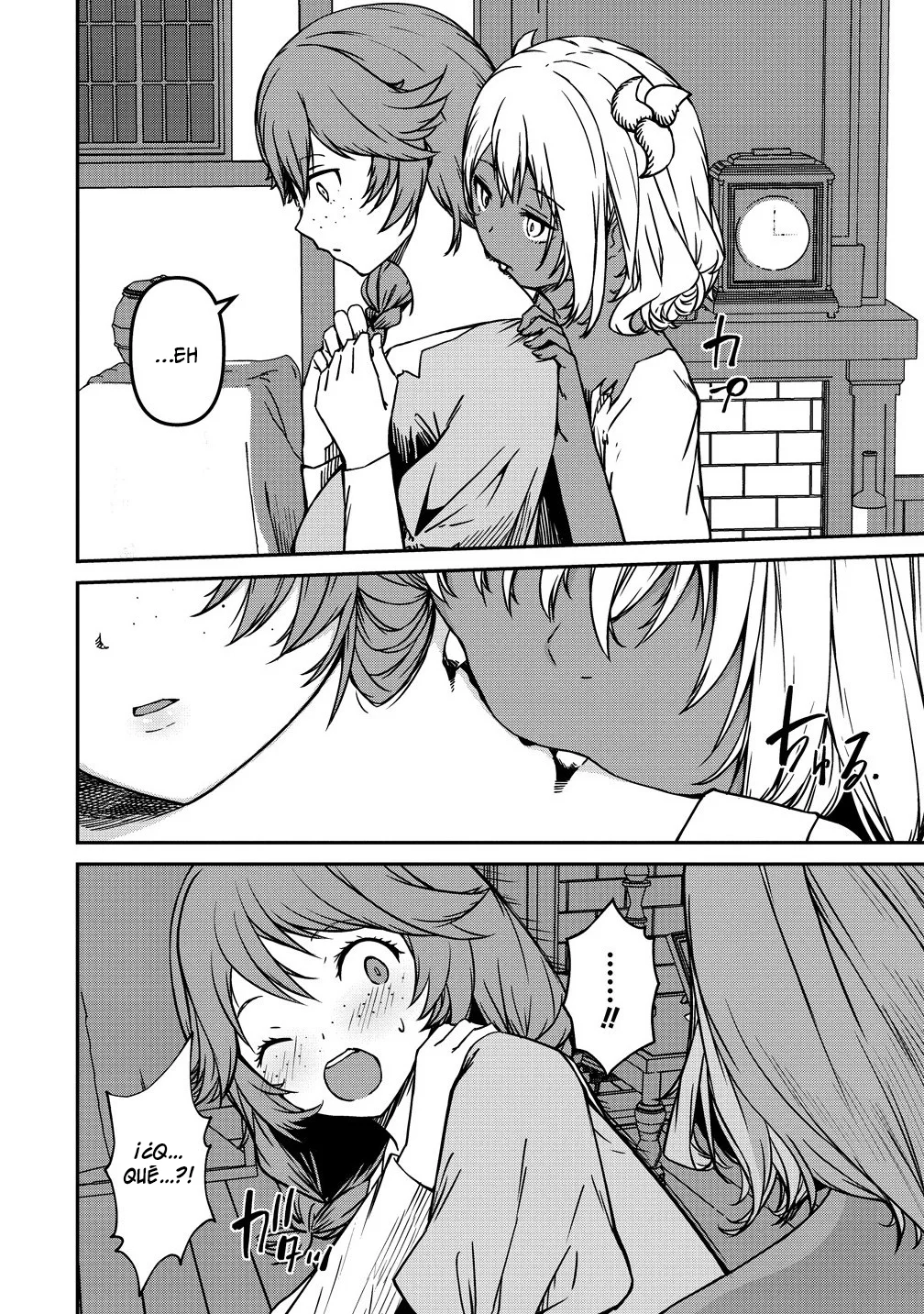 Monsutaa onna kanbu wa osanaki yuusha o dekiai suru Capítulo 14 - Page 7