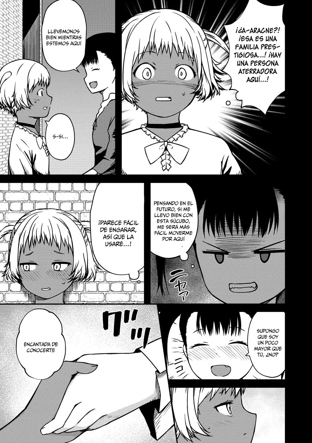 Monsutaa onna kanbu wa osanaki yuusha o dekiai suru Capítulo 15 - Page 8