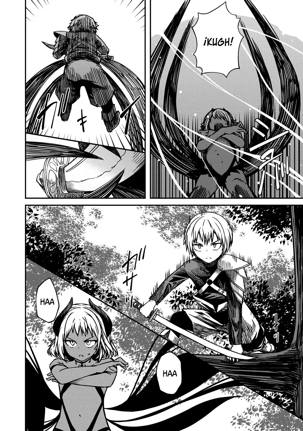 Monsutaa onna kanbu wa osanaki yuusha o dekiai suru Capítulo 17 - Page 23