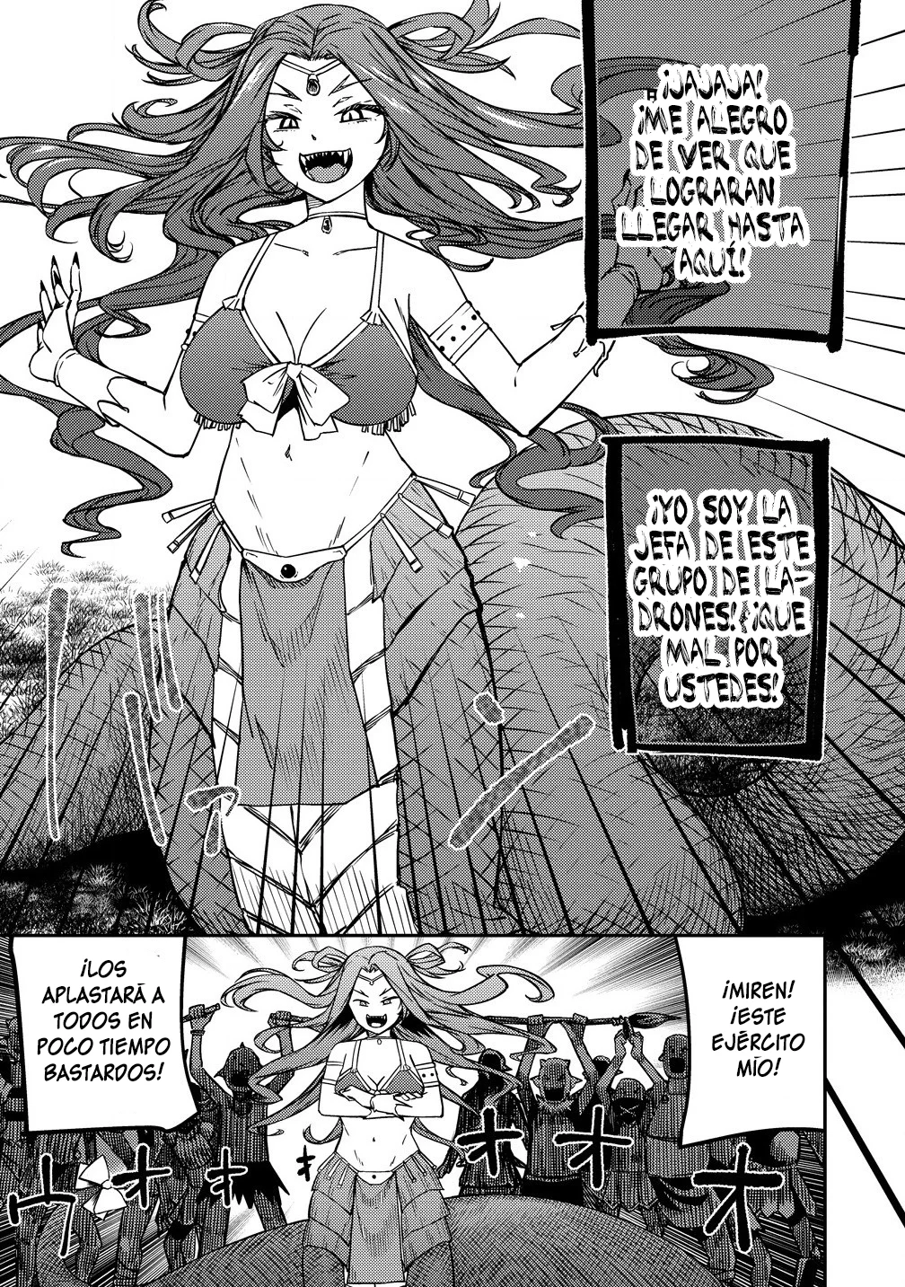 Monsutaa onna kanbu wa osanaki yuusha o dekiai suru Capítulo 6 - Page 14