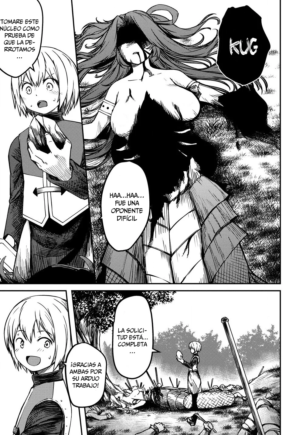 Monsutaa onna kanbu wa osanaki yuusha o dekiai suru Capítulo 6 - Page 16