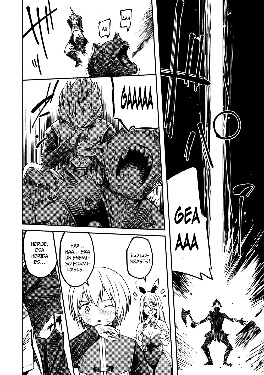Monsutaa onna kanbu wa osanaki yuusha o dekiai suru Capítulo 6 - Page 3