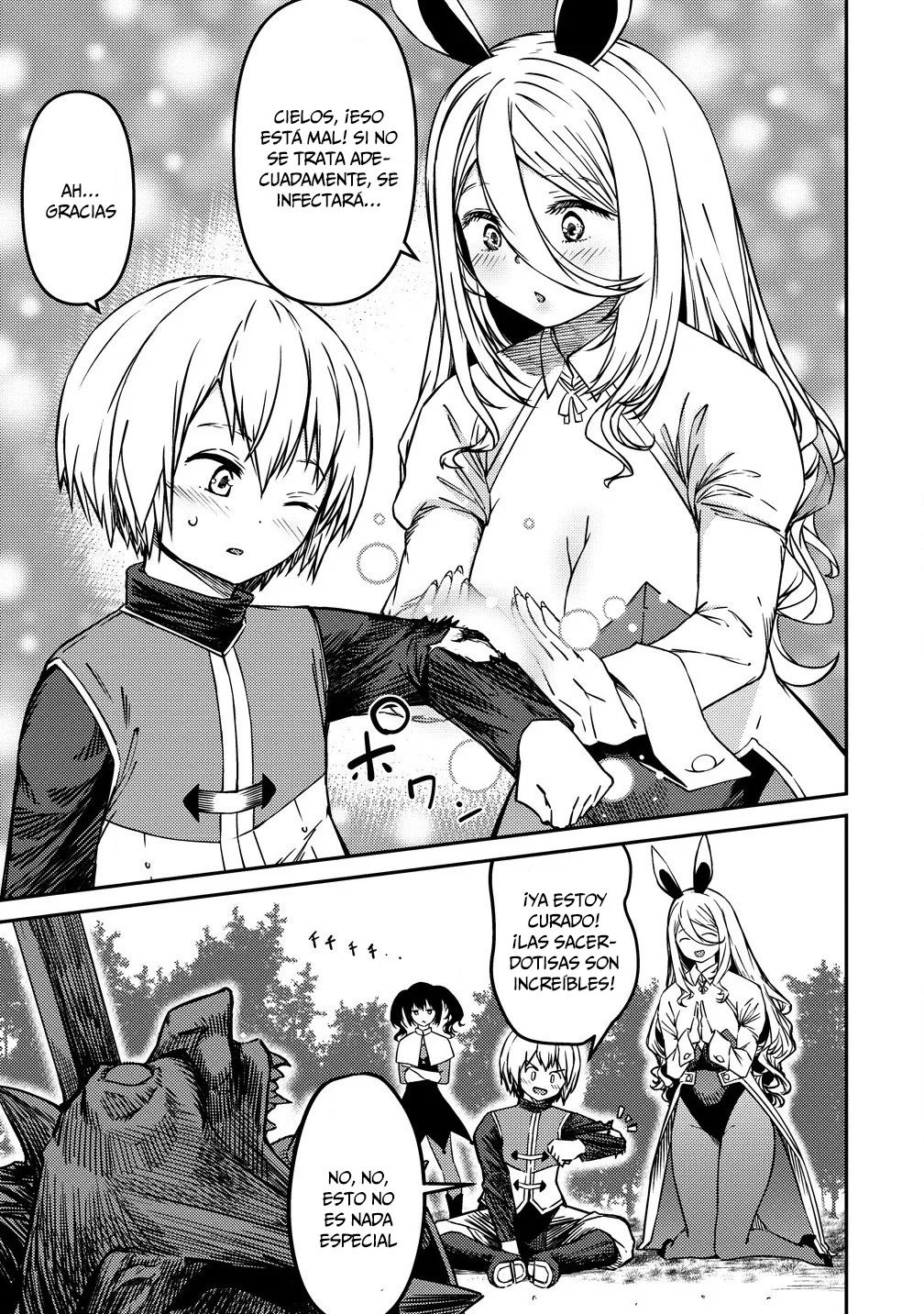 Monsutaa onna kanbu wa osanaki yuusha o dekiai suru Capítulo 6 - Page 4