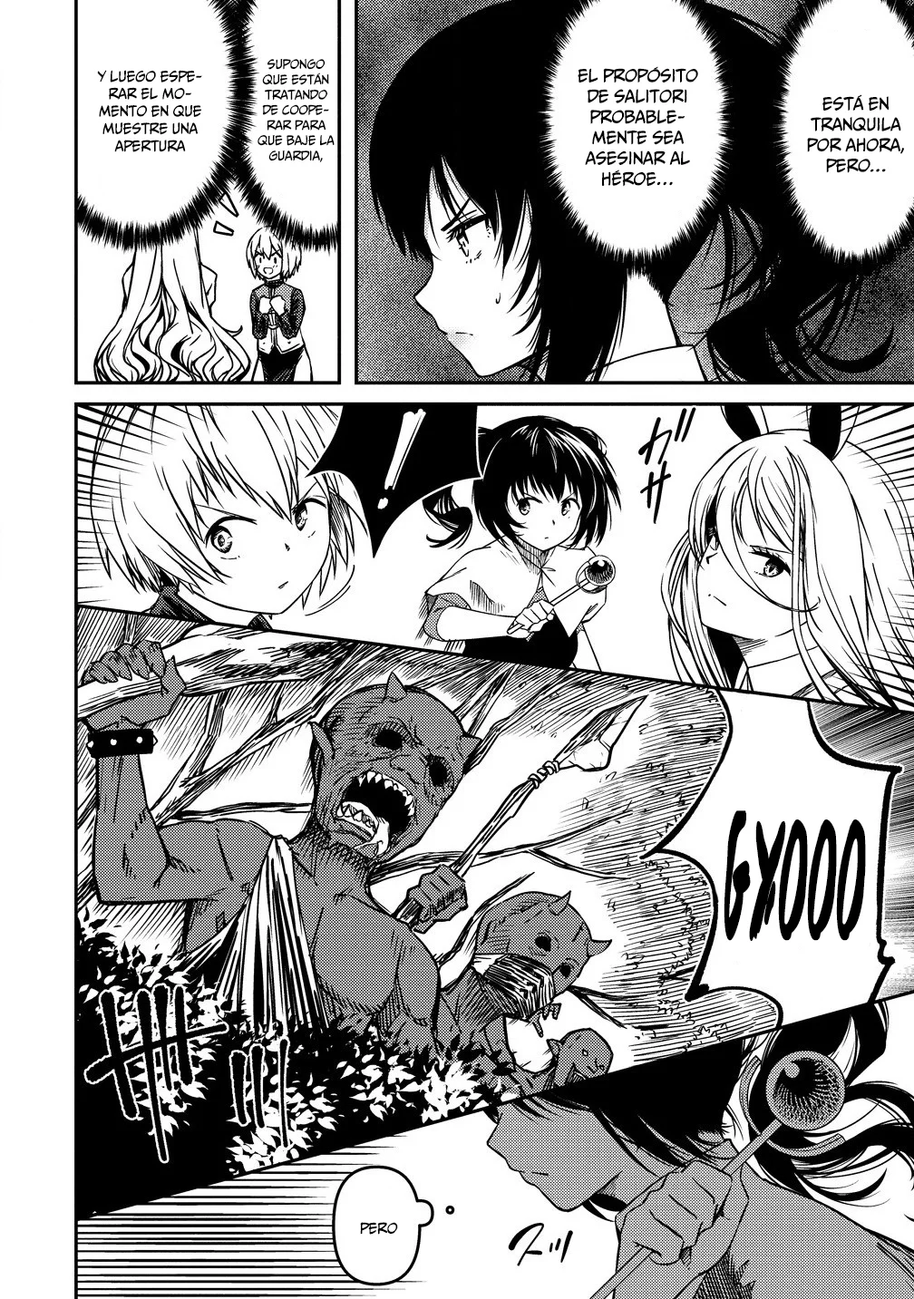 Monsutaa onna kanbu wa osanaki yuusha o dekiai suru Capítulo 6 - Page 7