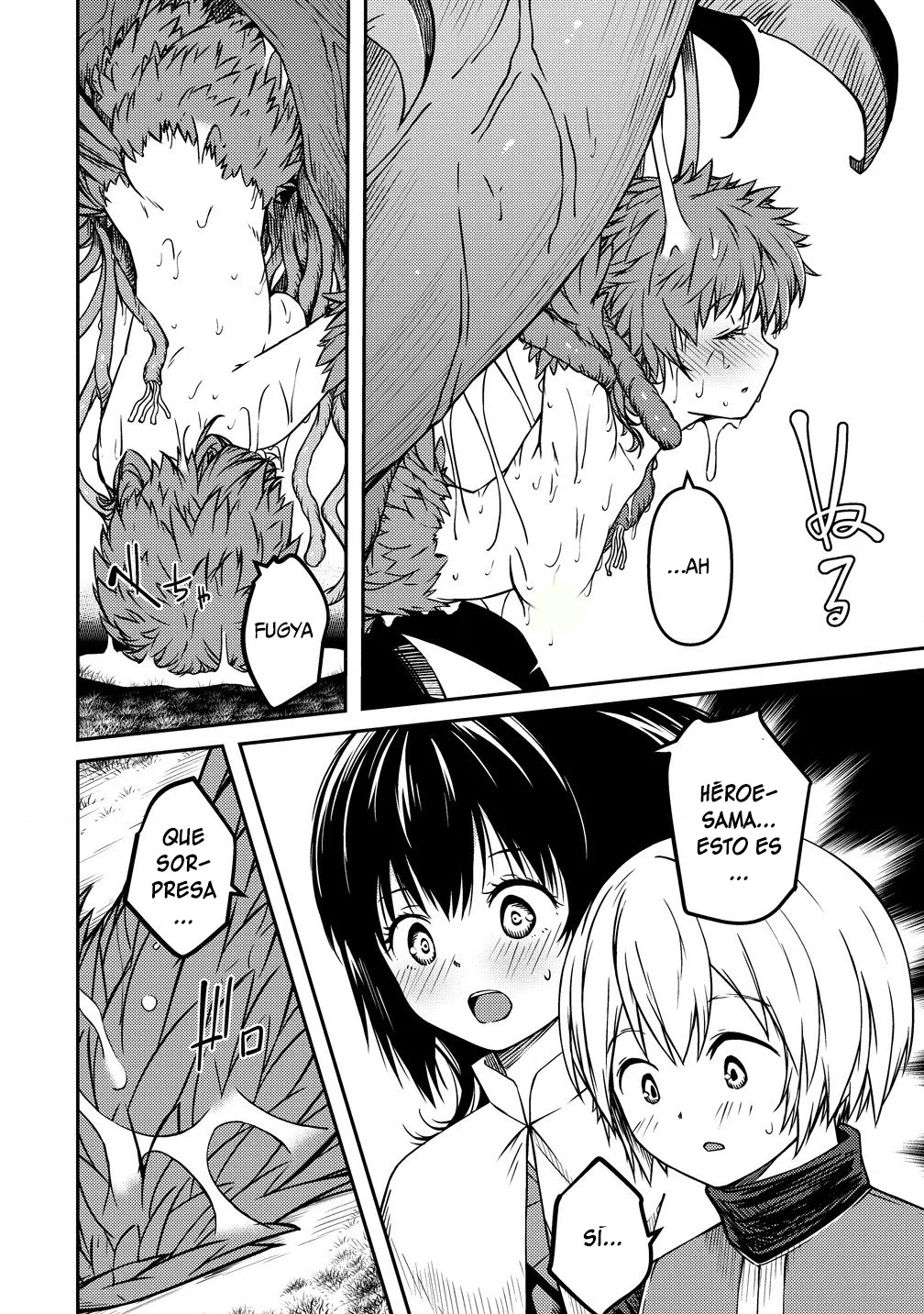 Monsutaa onna kanbu wa osanaki yuusha o dekiai suru Capítulo 7 - Page 5