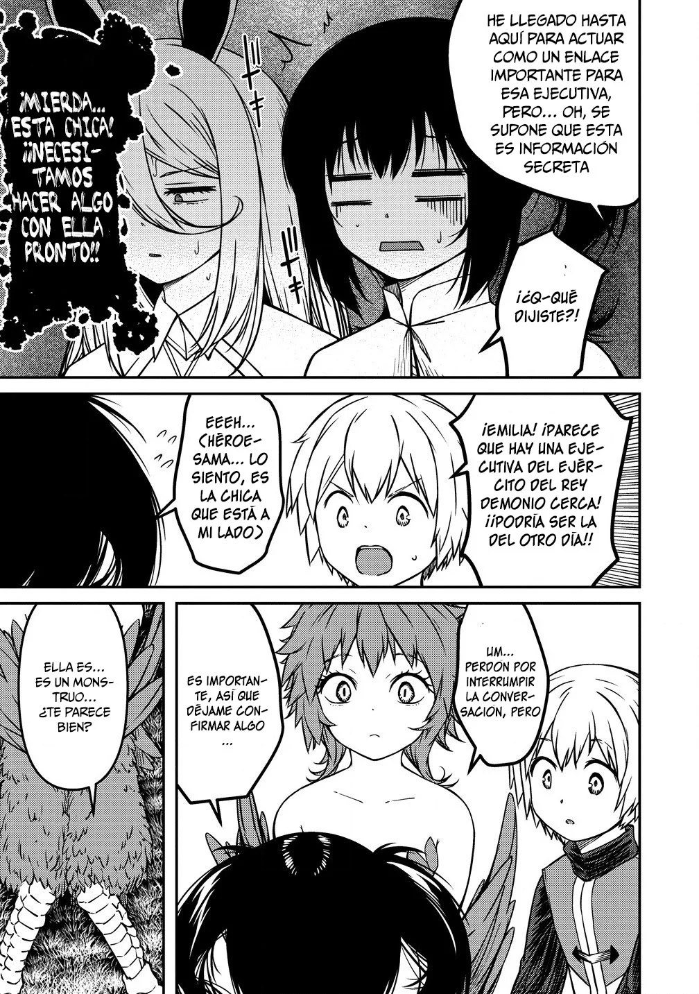Monsutaa onna kanbu wa osanaki yuusha o dekiai suru Capítulo 7 - Page 8