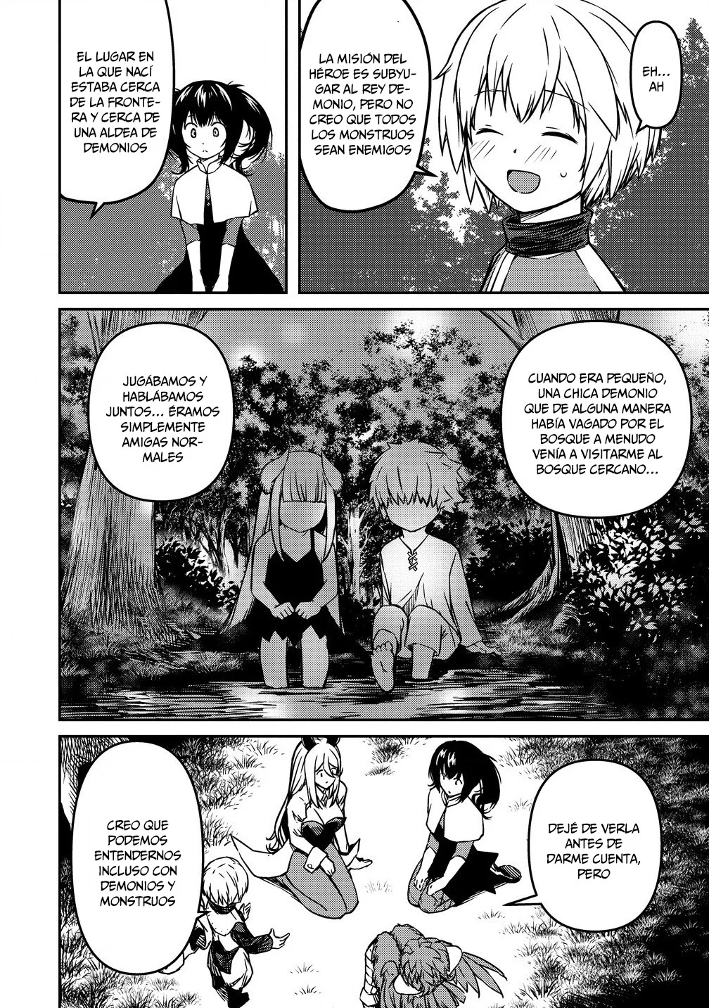 Monsutaa onna kanbu wa osanaki yuusha o dekiai suru Capítulo 7 - Page 9