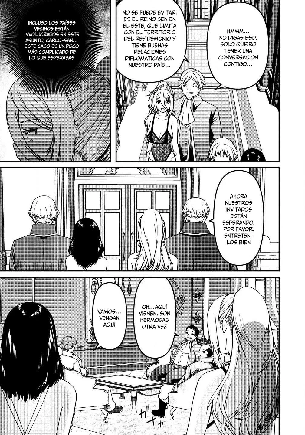 Monsutaa onna kanbu wa osanaki yuusha o dekiai suru Capítulo 9 - Page 4