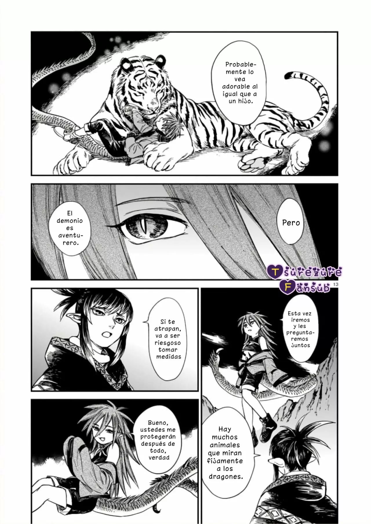 El Tigre Aún No Puede Comerse Al Dragón Capítulo 15 - Page 15