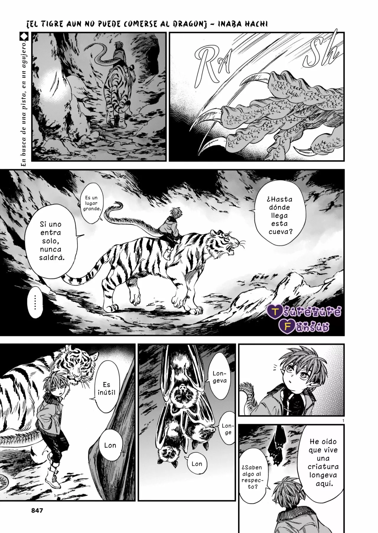 El Tigre Aún No Puede Comerse Al Dragón Capítulo 17 - Page 3