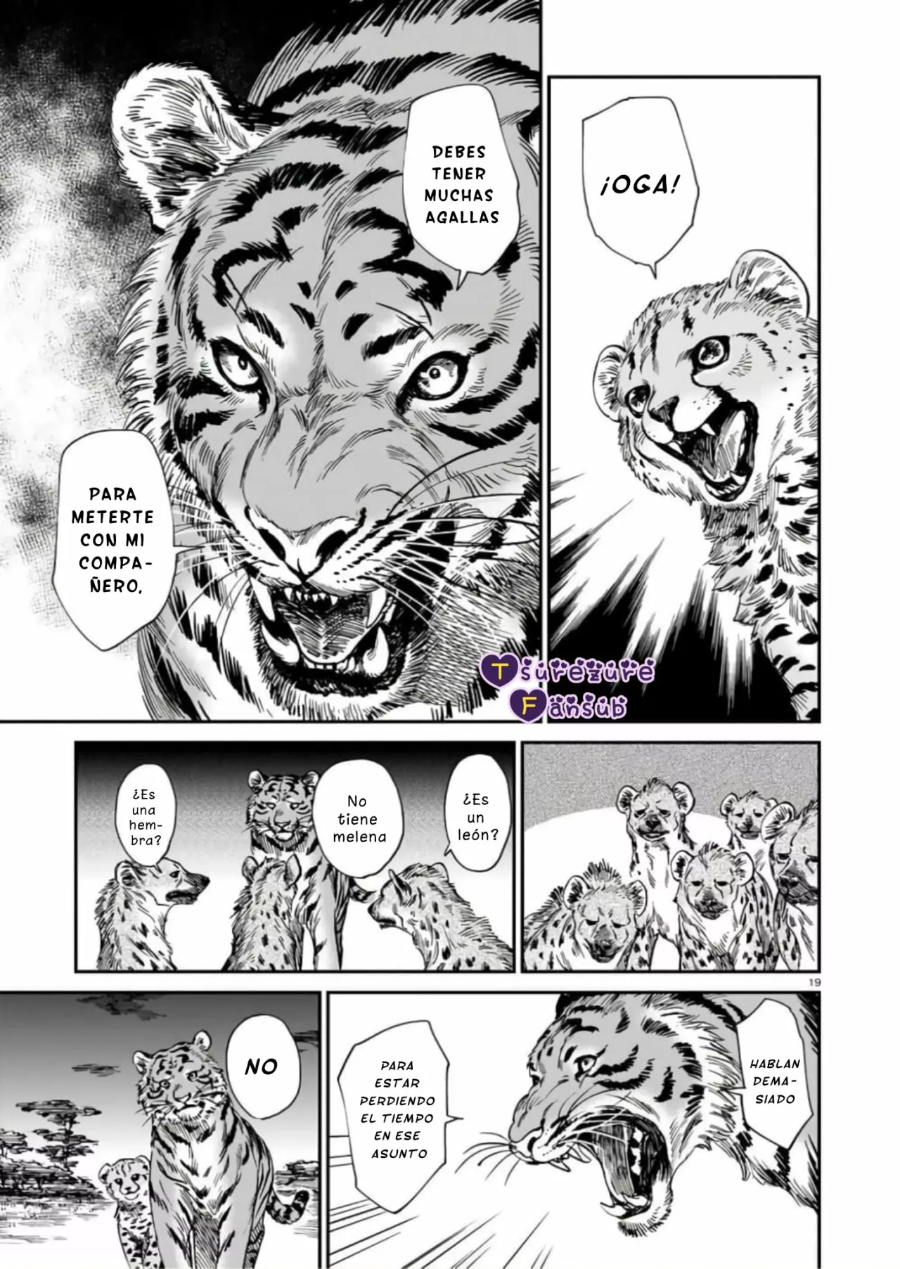 El Tigre Aún No Puede Comerse Al Dragón Capítulo 19 - Page 21