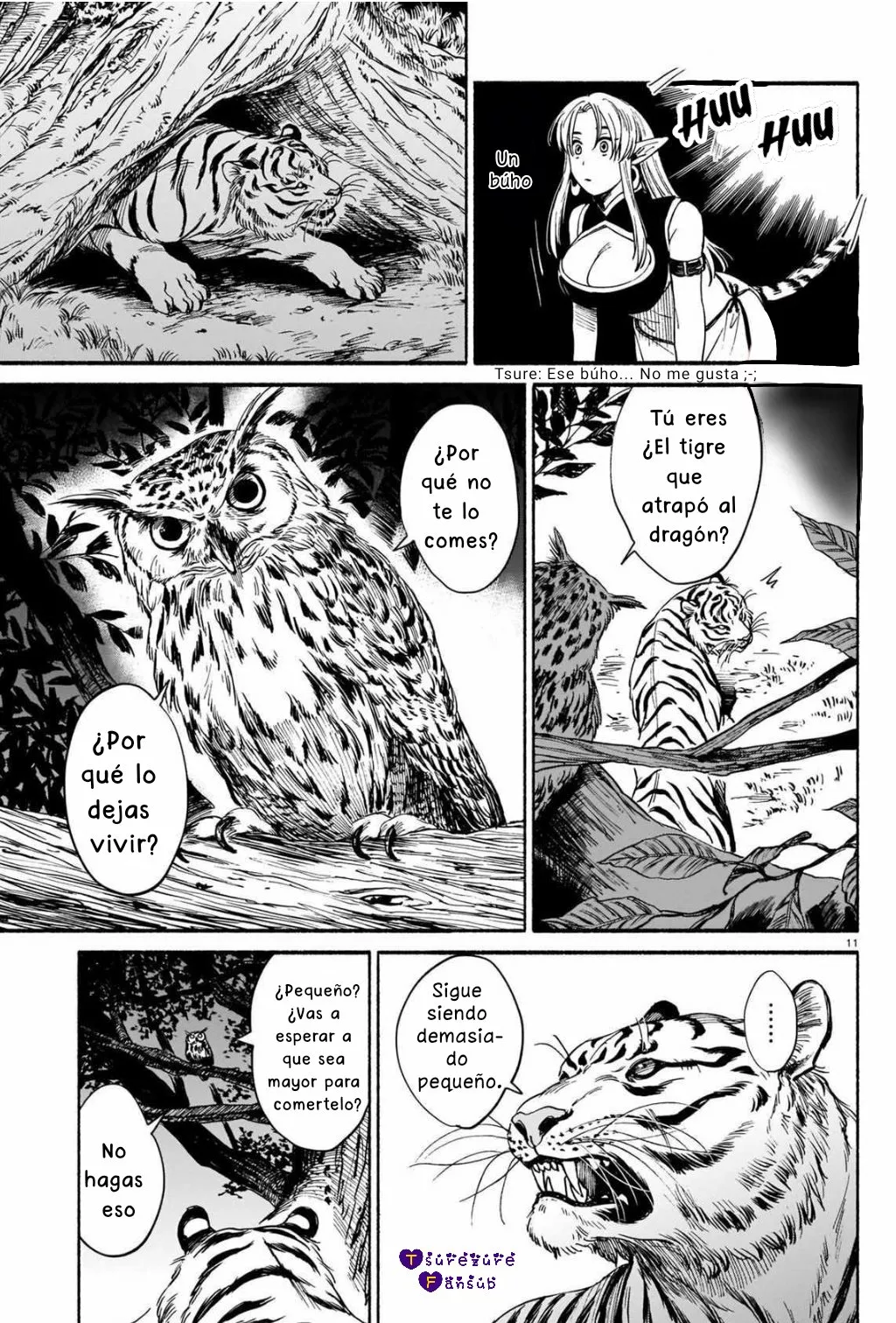 El Tigre Aún No Puede Comerse Al Dragón Capítulo 2 - Page 12