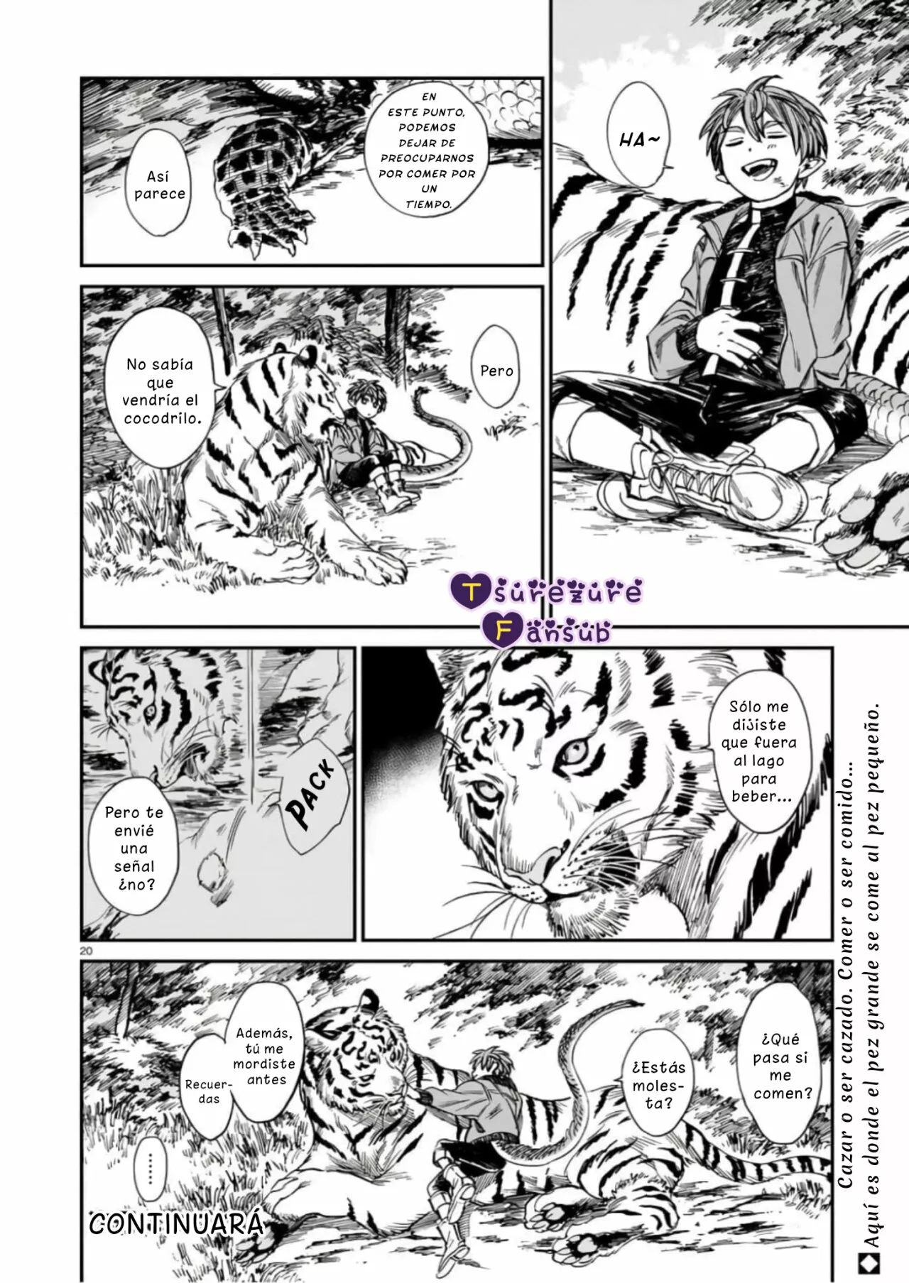 El Tigre Aún No Puede Comerse Al Dragón Capítulo 21 - Page 22
