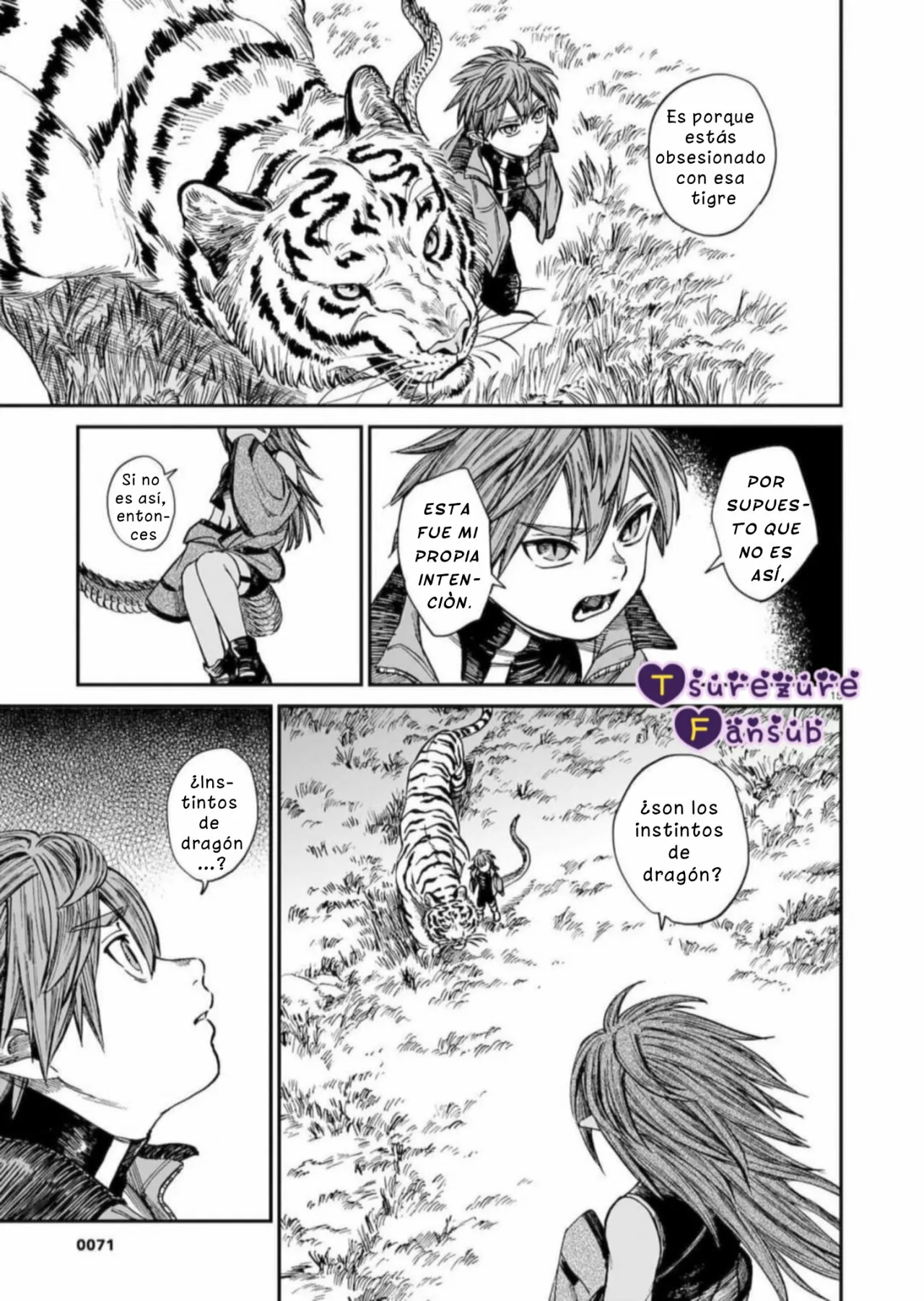 El Tigre Aún No Puede Comerse Al Dragón Capítulo 22 - Page 17