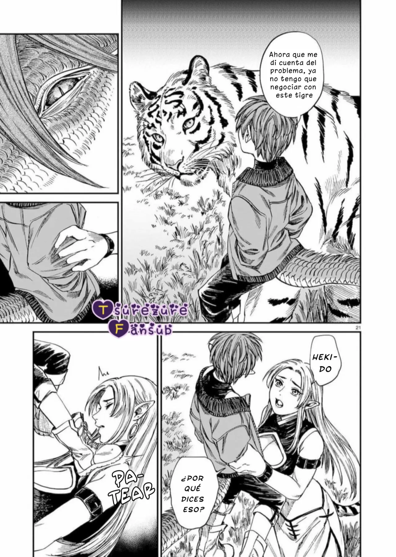 El Tigre Aún No Puede Comerse Al Dragón Capítulo 22 - Page 23