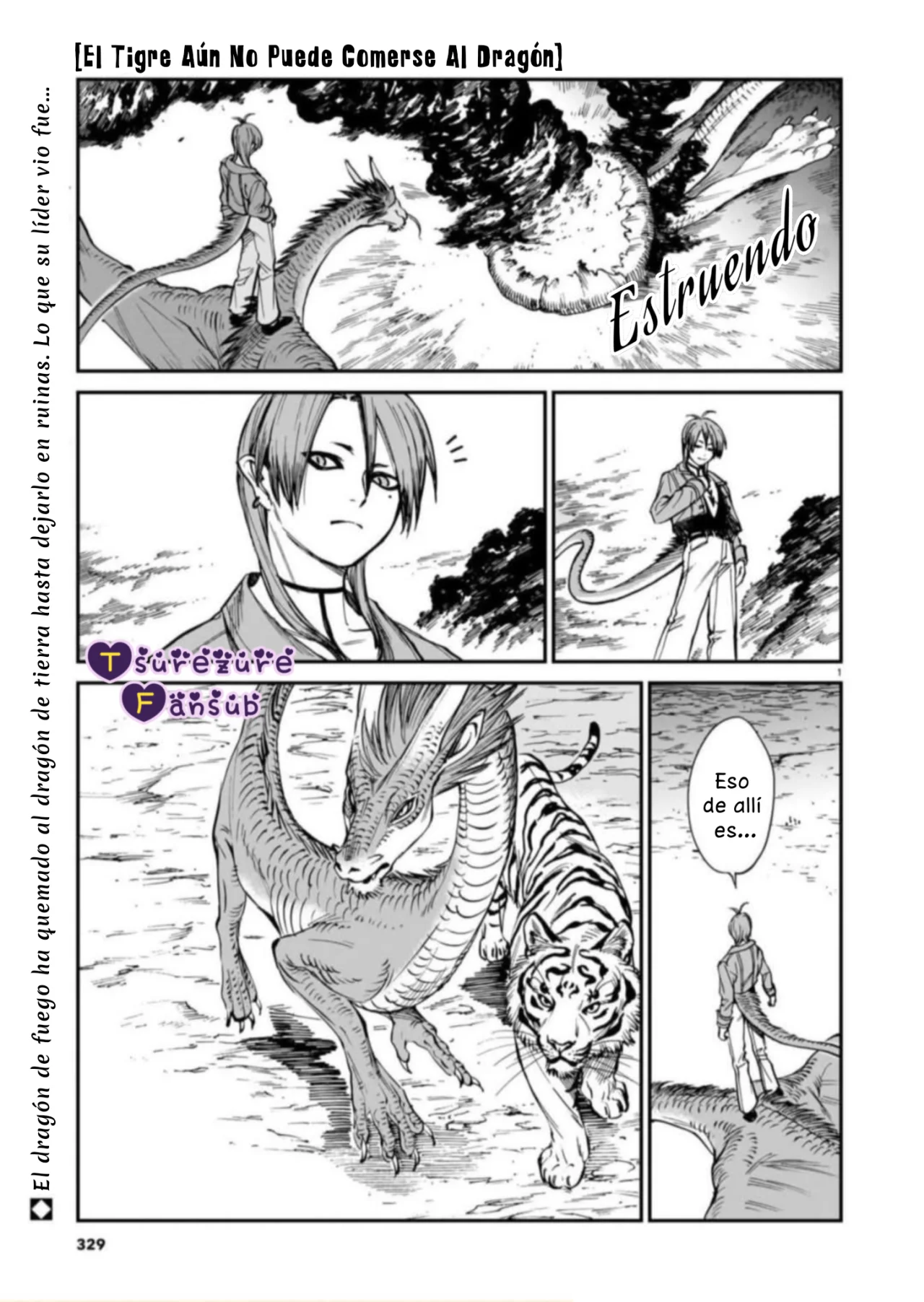 El Tigre Aún No Puede Comerse Al Dragón Capítulo 38 - Page 3