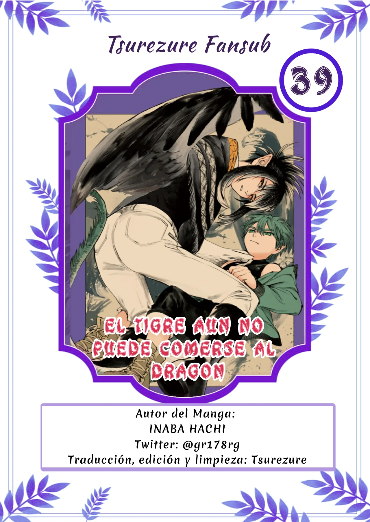 El Tigre Aún No Puede Comerse Al Dragón Capítulo 39 - Page 1