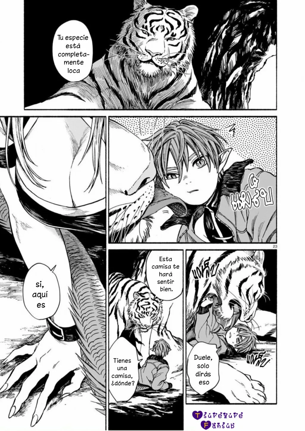 El Tigre Aún No Puede Comerse Al Dragón Capítulo 4 - Page 25