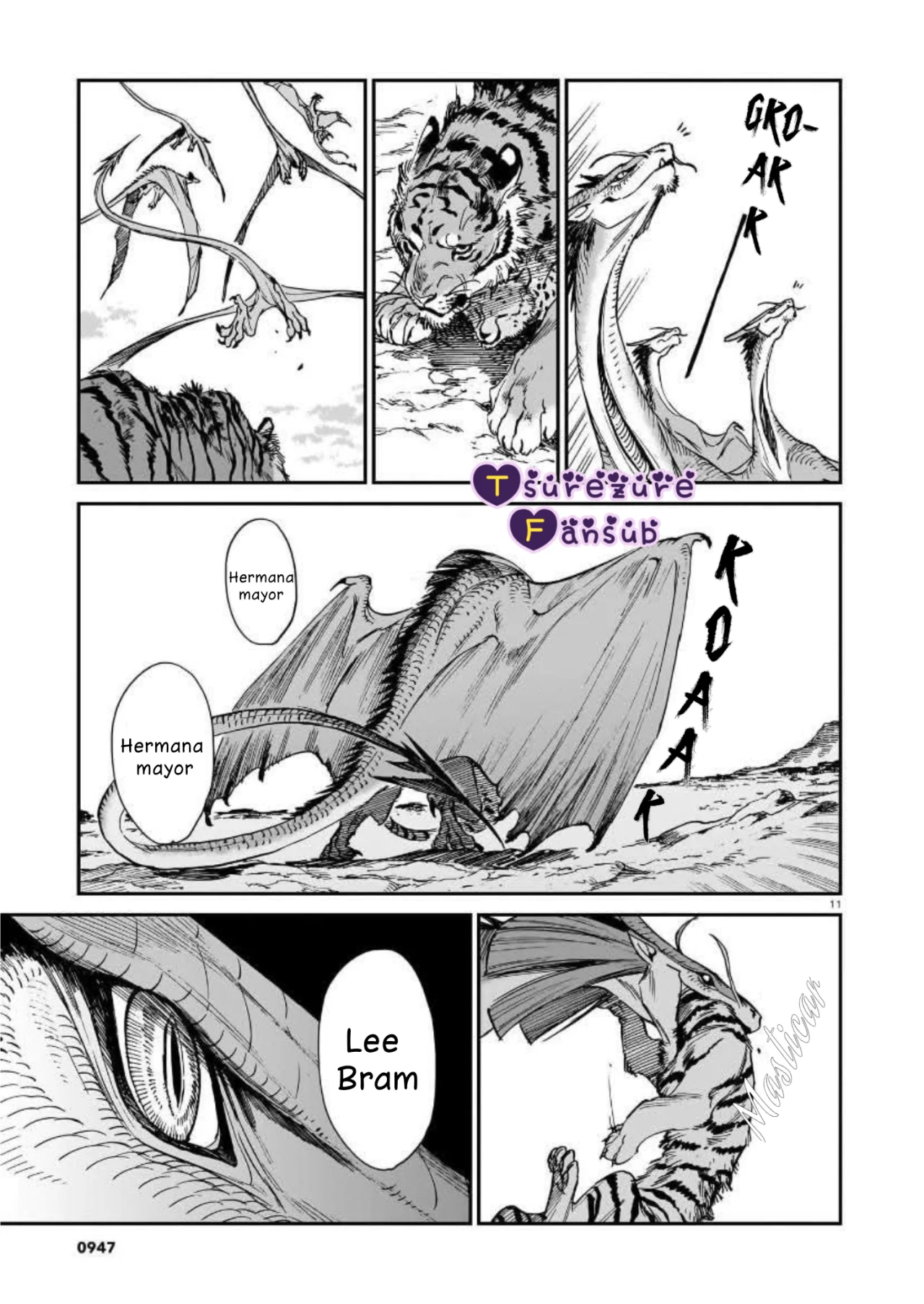 El Tigre Aún No Puede Comerse Al Dragón Capítulo 41 - Page 13