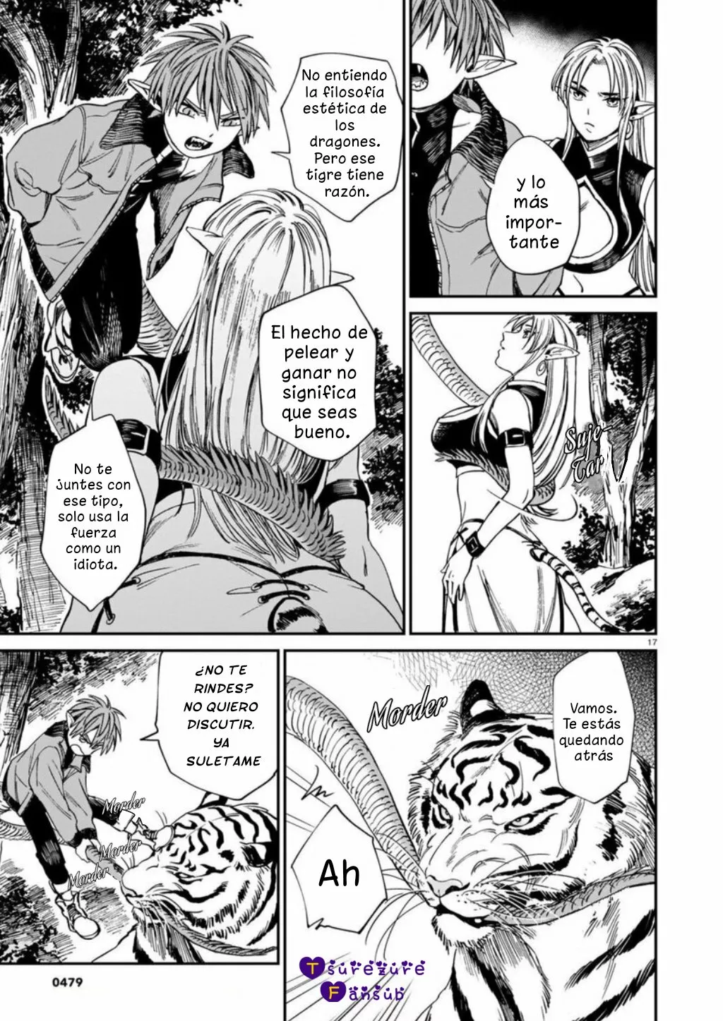 El Tigre Aún No Puede Comerse Al Dragón Capítulo 5 - Page 19
