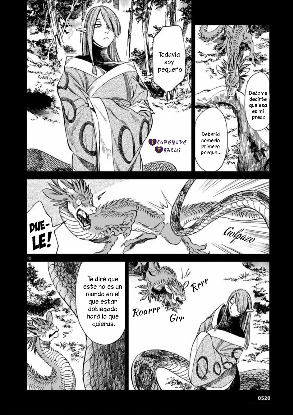 El Tigre Aún No Puede Comerse Al Dragón Capítulo 8 - Page 14