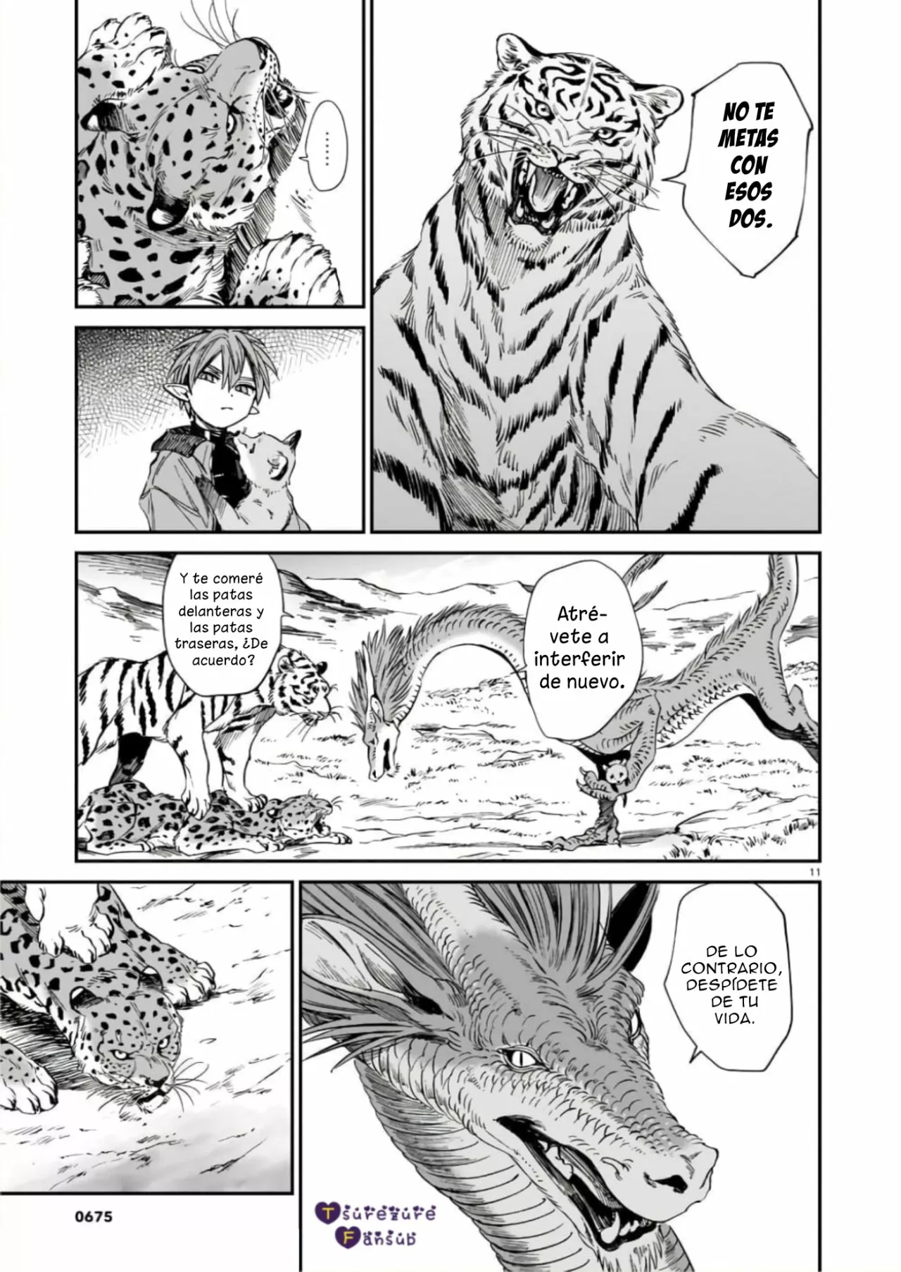 El Tigre Aún No Puede Comerse Al Dragón Capítulo 9 - Page 13