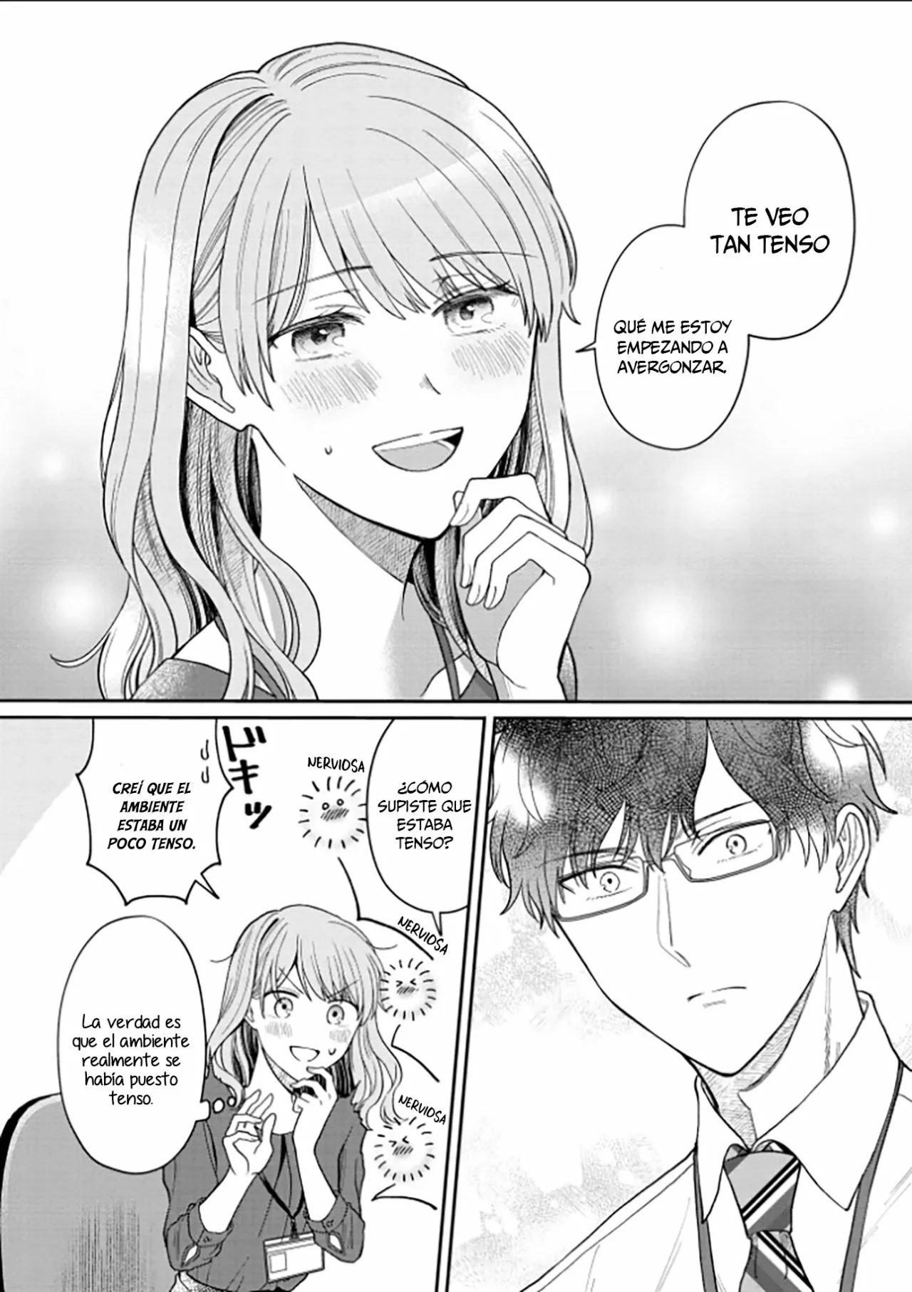 Kuuki ga «Yomeru» Shinnyushain to Buaiso na Senpai no Hanashi Capítulo 10 - Page 6