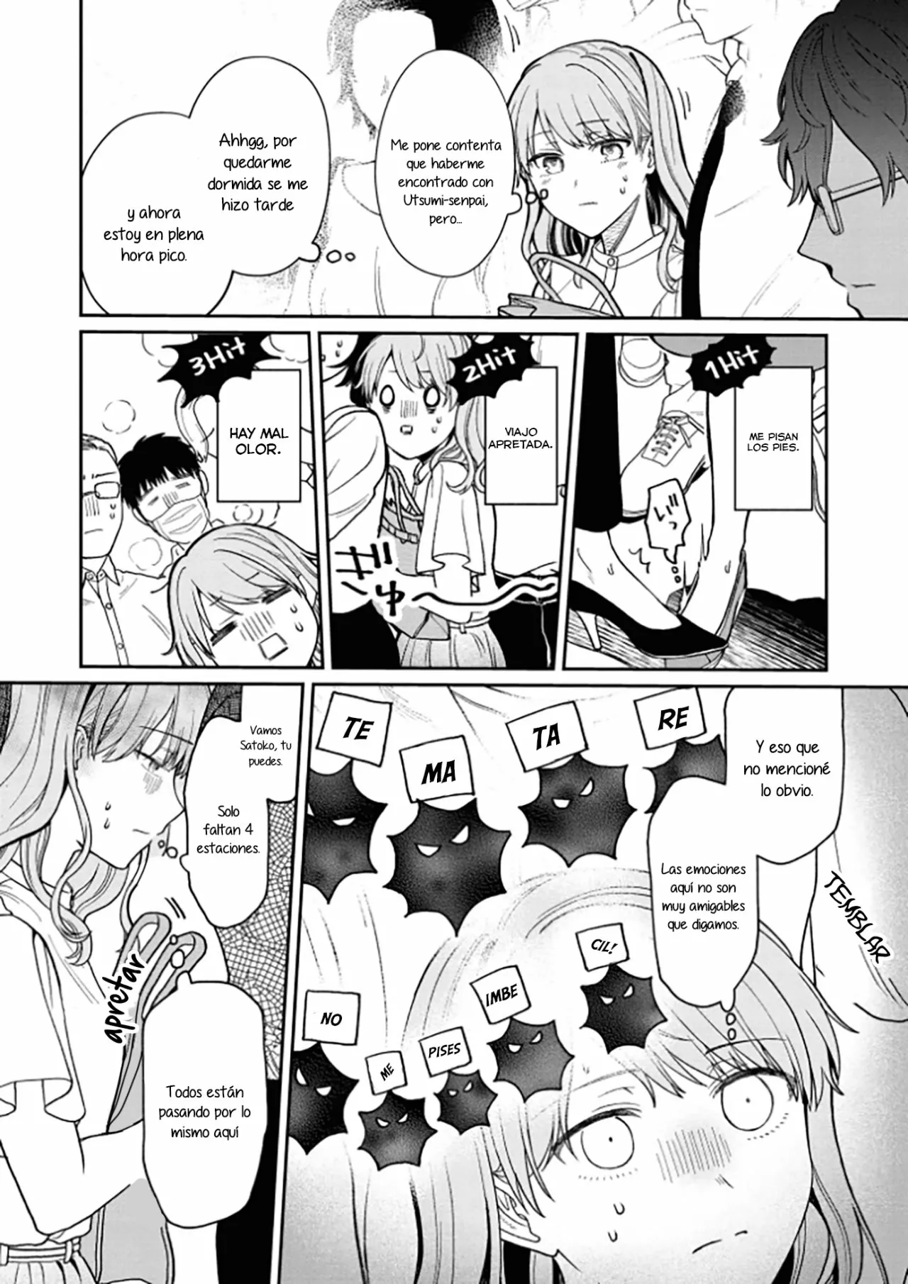 Kuuki ga «Yomeru» Shinnyushain to Buaiso na Senpai no Hanashi Capítulo 11 - Page 3