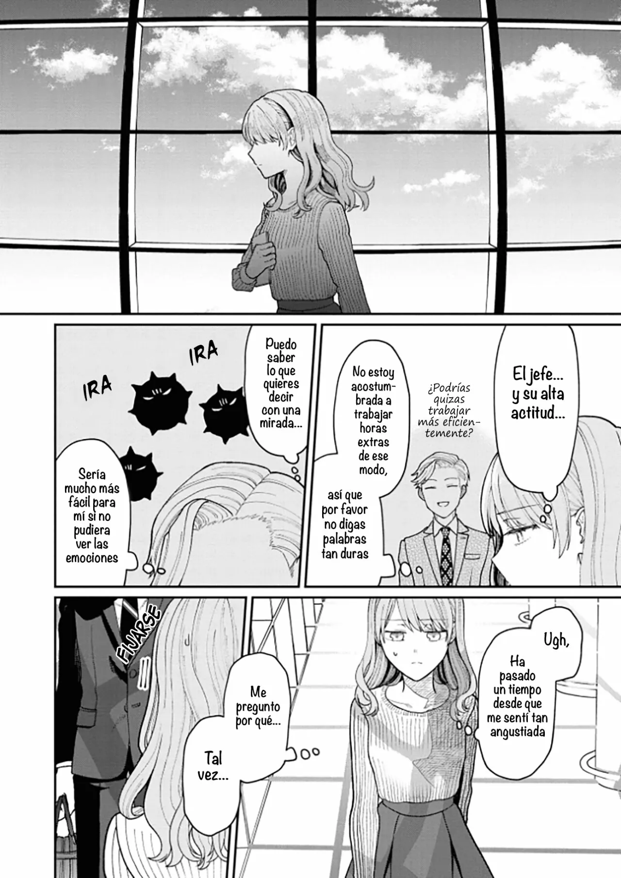 Kuuki ga «Yomeru» Shinnyushain to Buaiso na Senpai no Hanashi Capítulo 13 - Page 10