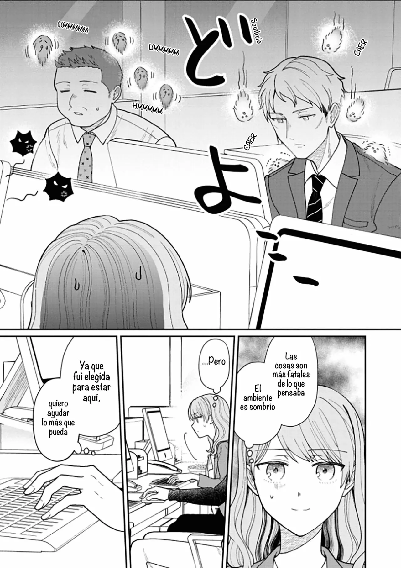Kuuki ga «Yomeru» Shinnyushain to Buaiso na Senpai no Hanashi Capítulo 13 - Page 3