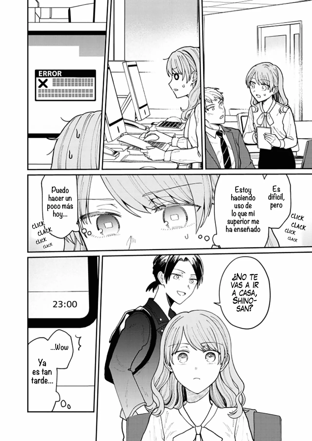 Kuuki ga «Yomeru» Shinnyushain to Buaiso na Senpai no Hanashi Capítulo 13 - Page 4