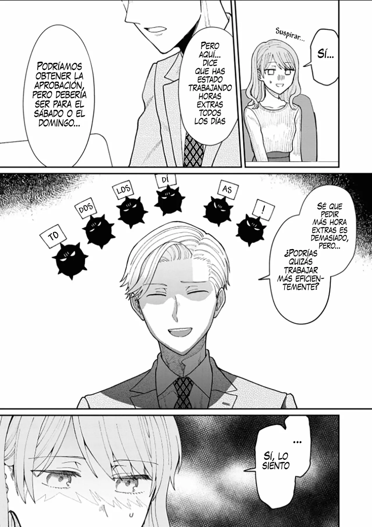 Kuuki ga «Yomeru» Shinnyushain to Buaiso na Senpai no Hanashi Capítulo 13 - Page 9