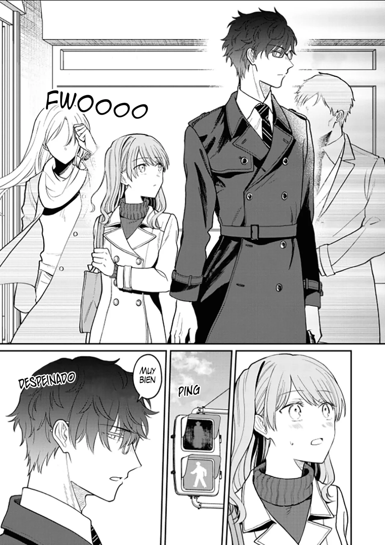 Kuuki ga «Yomeru» Shinnyushain to Buaiso na Senpai no Hanashi Capítulo 14 - Page 3