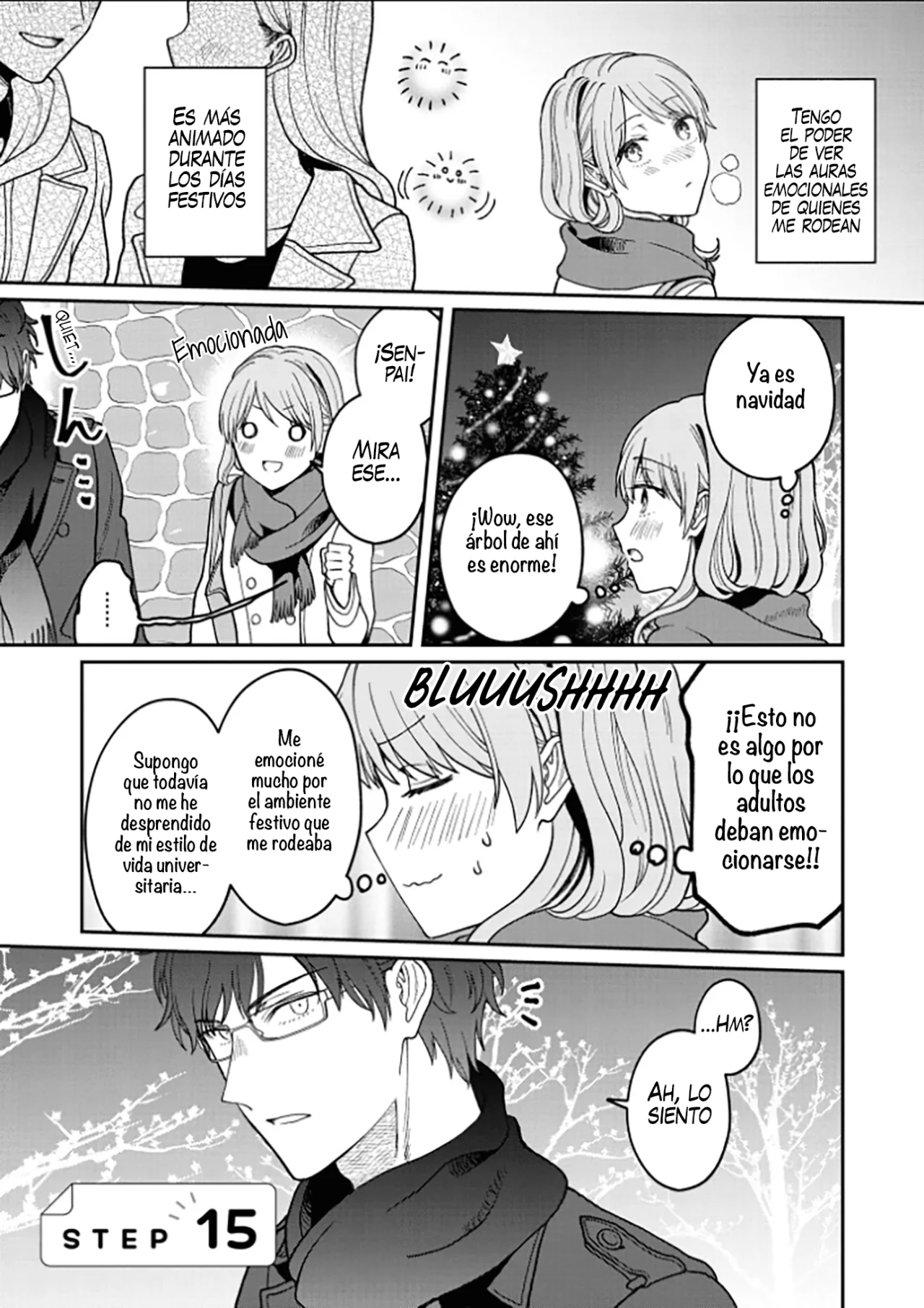 Kuuki ga «Yomeru» Shinnyushain to Buaiso na Senpai no Hanashi Capítulo 15 - Page 1