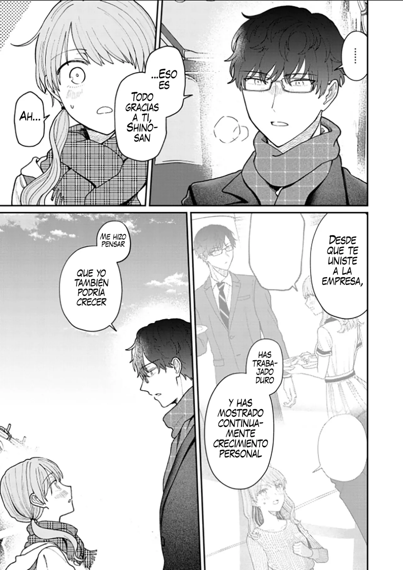 Kuuki ga «Yomeru» Shinnyushain to Buaiso na Senpai no Hanashi Capítulo 15 - Page 12