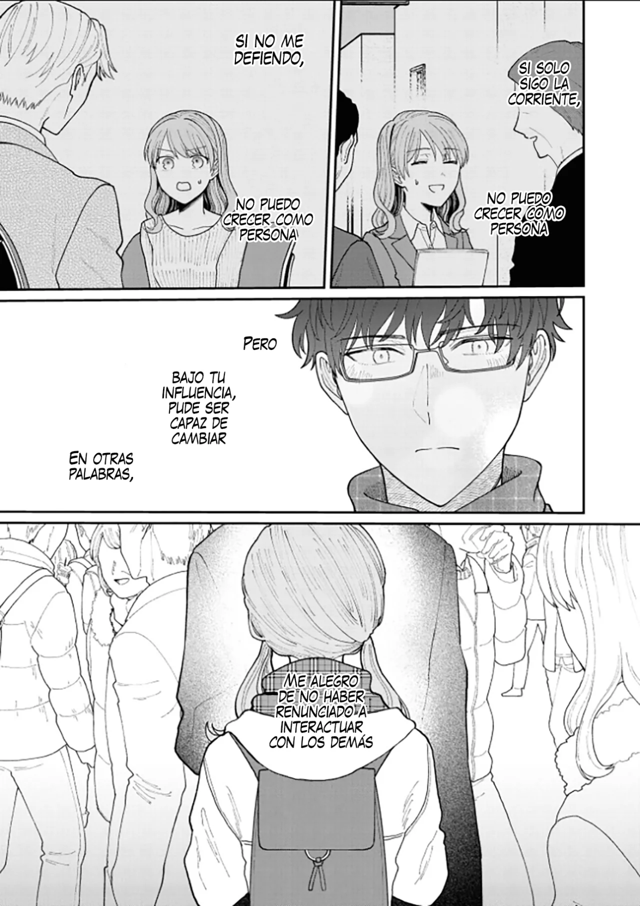 Kuuki ga «Yomeru» Shinnyushain to Buaiso na Senpai no Hanashi Capítulo 15 - Page 14