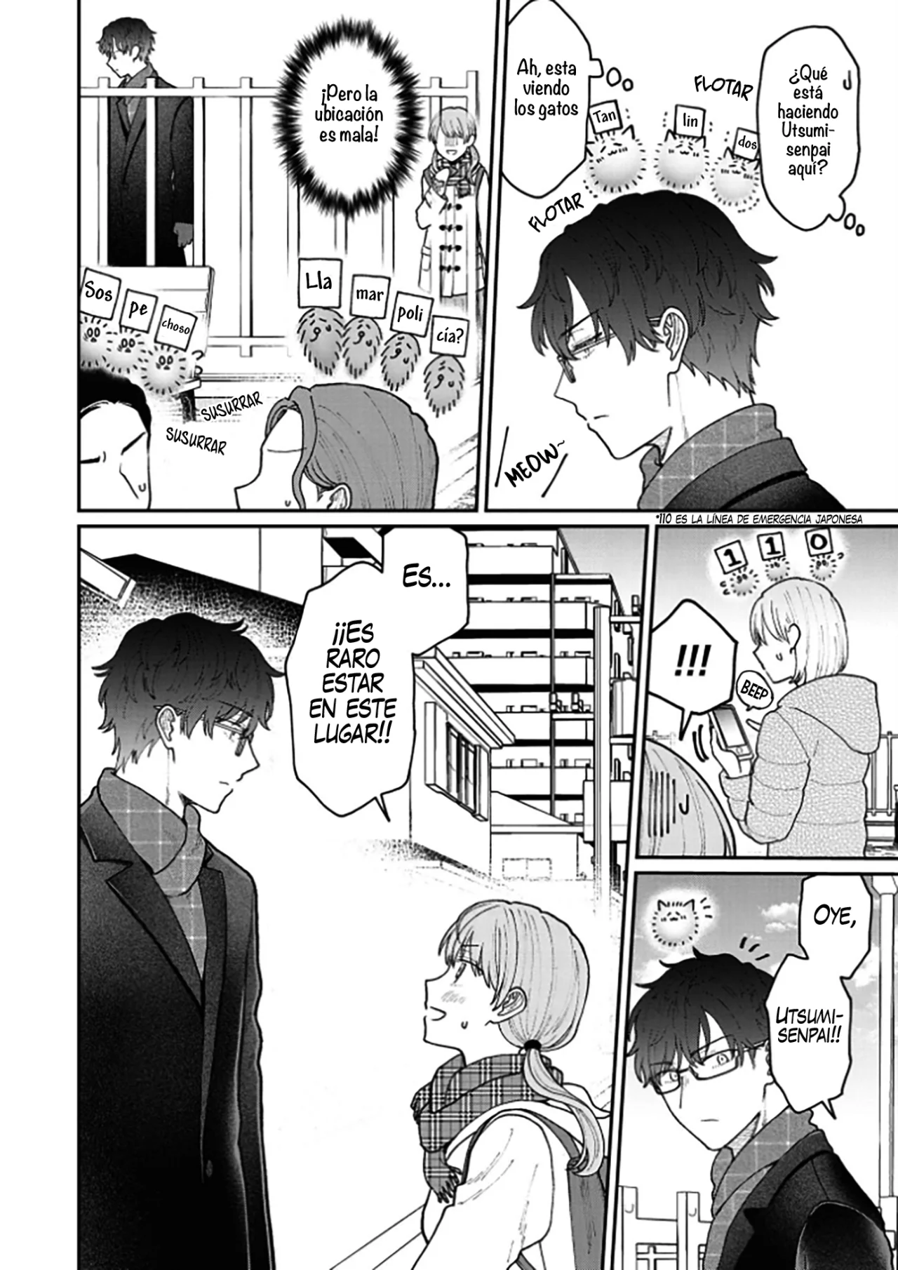 Kuuki ga «Yomeru» Shinnyushain to Buaiso na Senpai no Hanashi Capítulo 15 - Page 4
