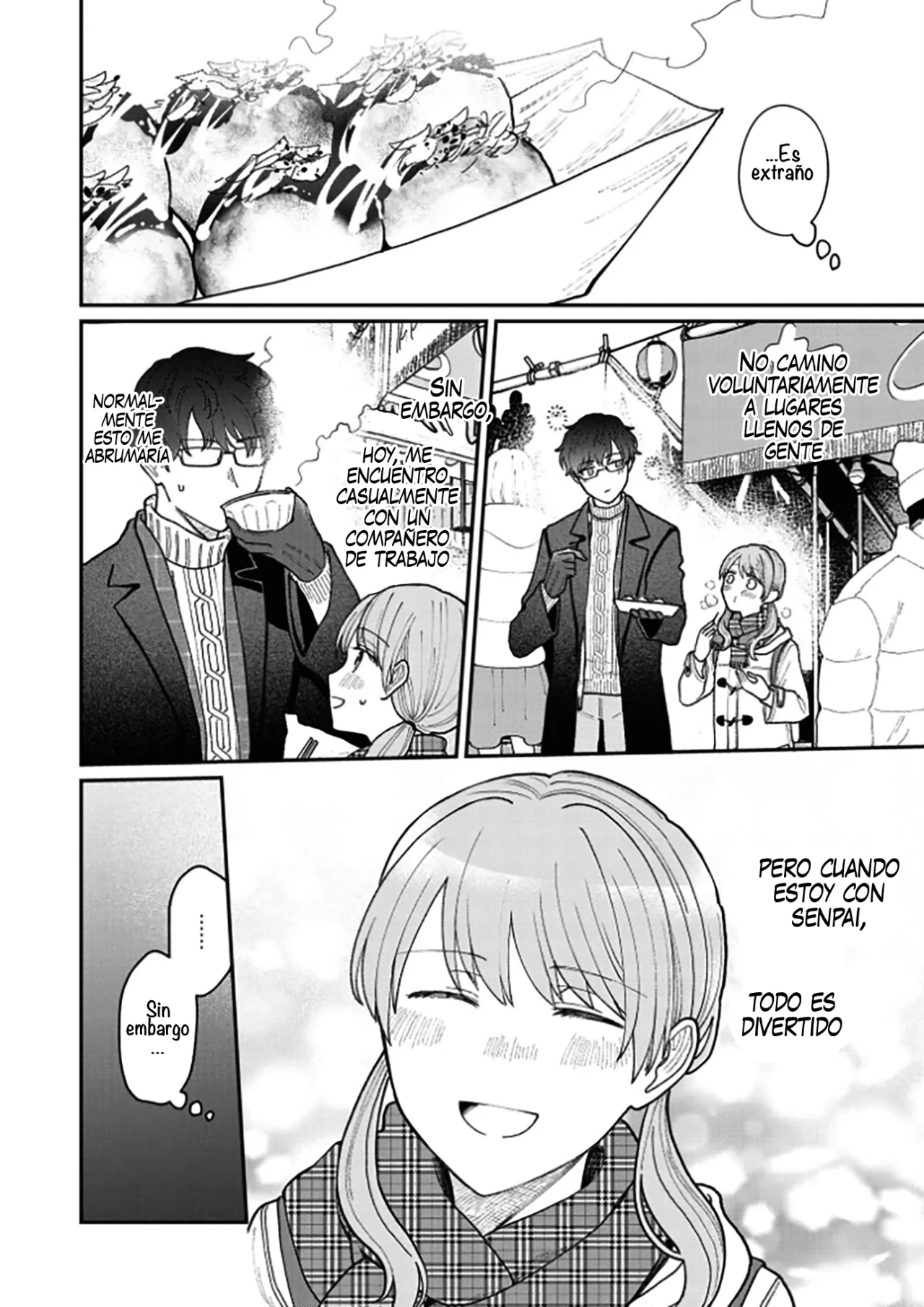 Kuuki ga «Yomeru» Shinnyushain to Buaiso na Senpai no Hanashi Capítulo 15 - Page 8