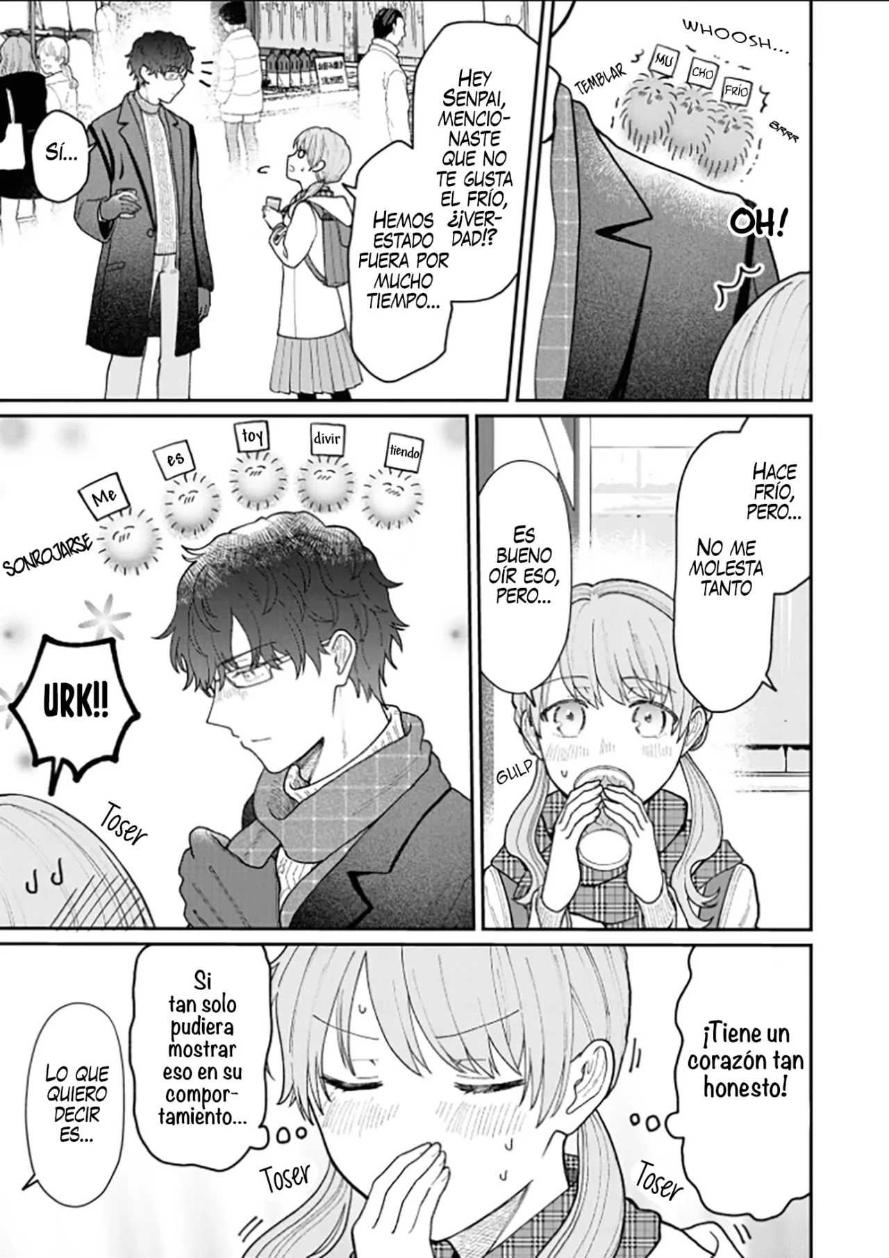 Kuuki ga «Yomeru» Shinnyushain to Buaiso na Senpai no Hanashi Capítulo 15 - Page 9