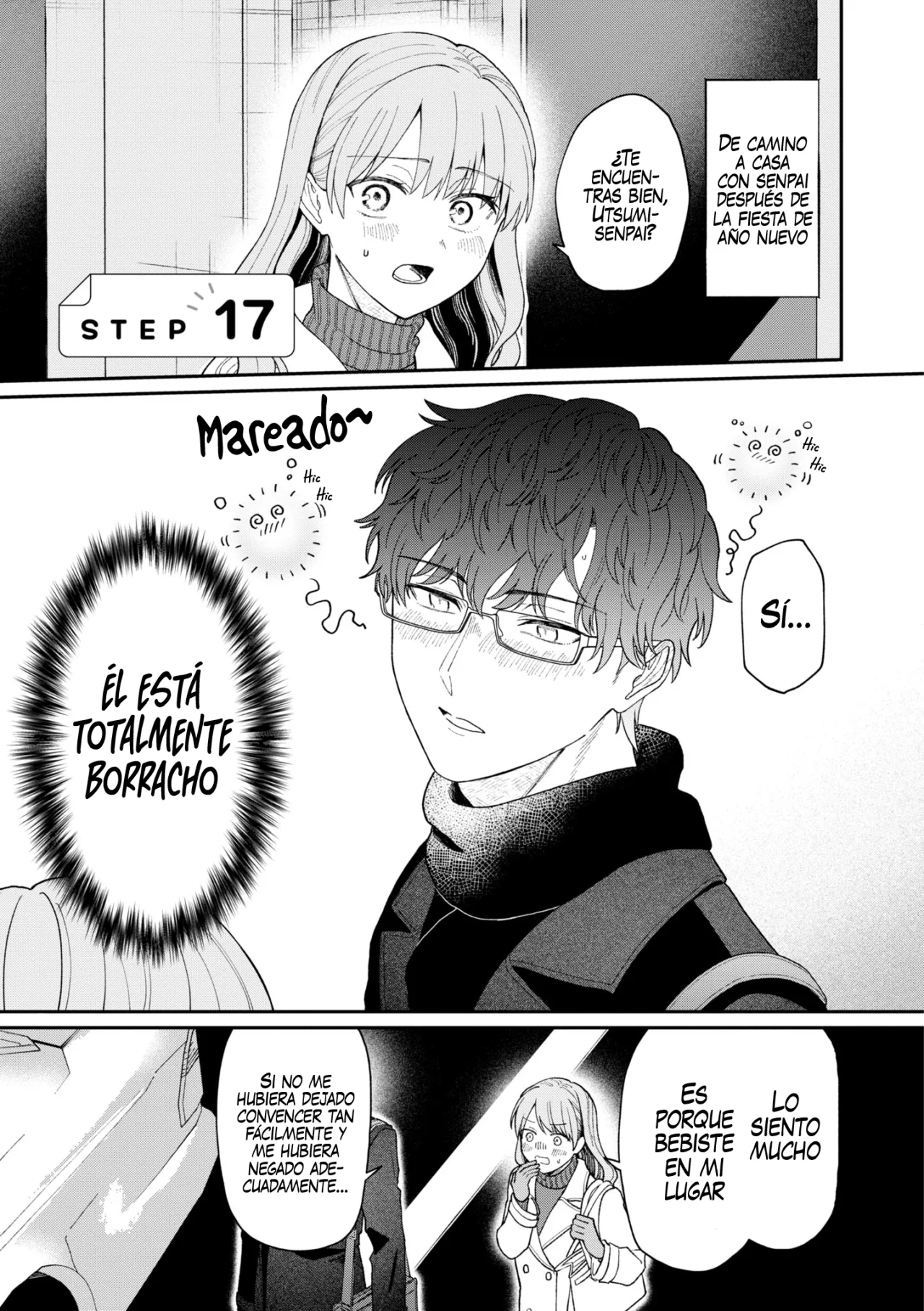 Kuuki ga «Yomeru» Shinnyushain to Buaiso na Senpai no Hanashi Capítulo 17 - Page 1