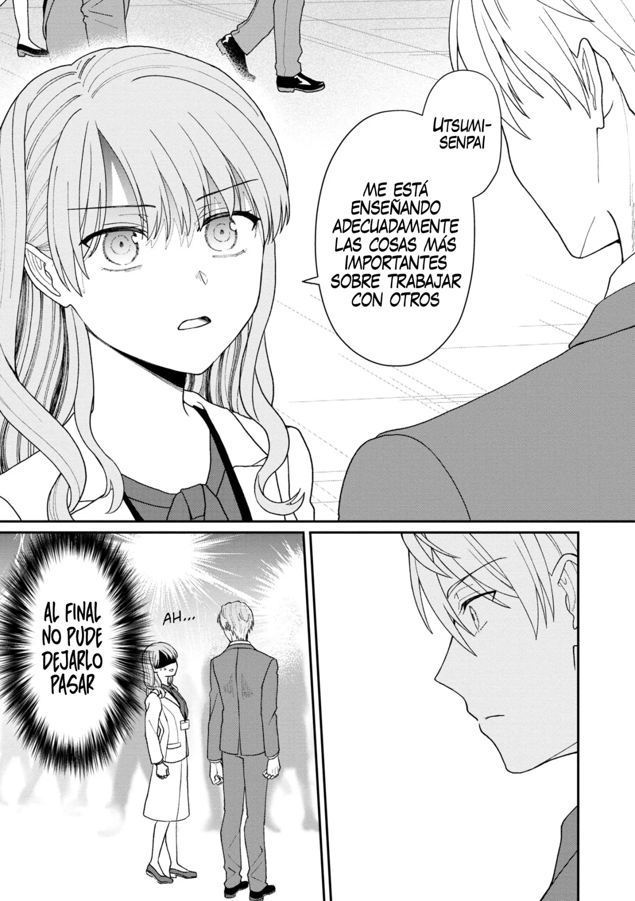 Kuuki ga «Yomeru» Shinnyushain to Buaiso na Senpai no Hanashi Capítulo 18 - Page 5