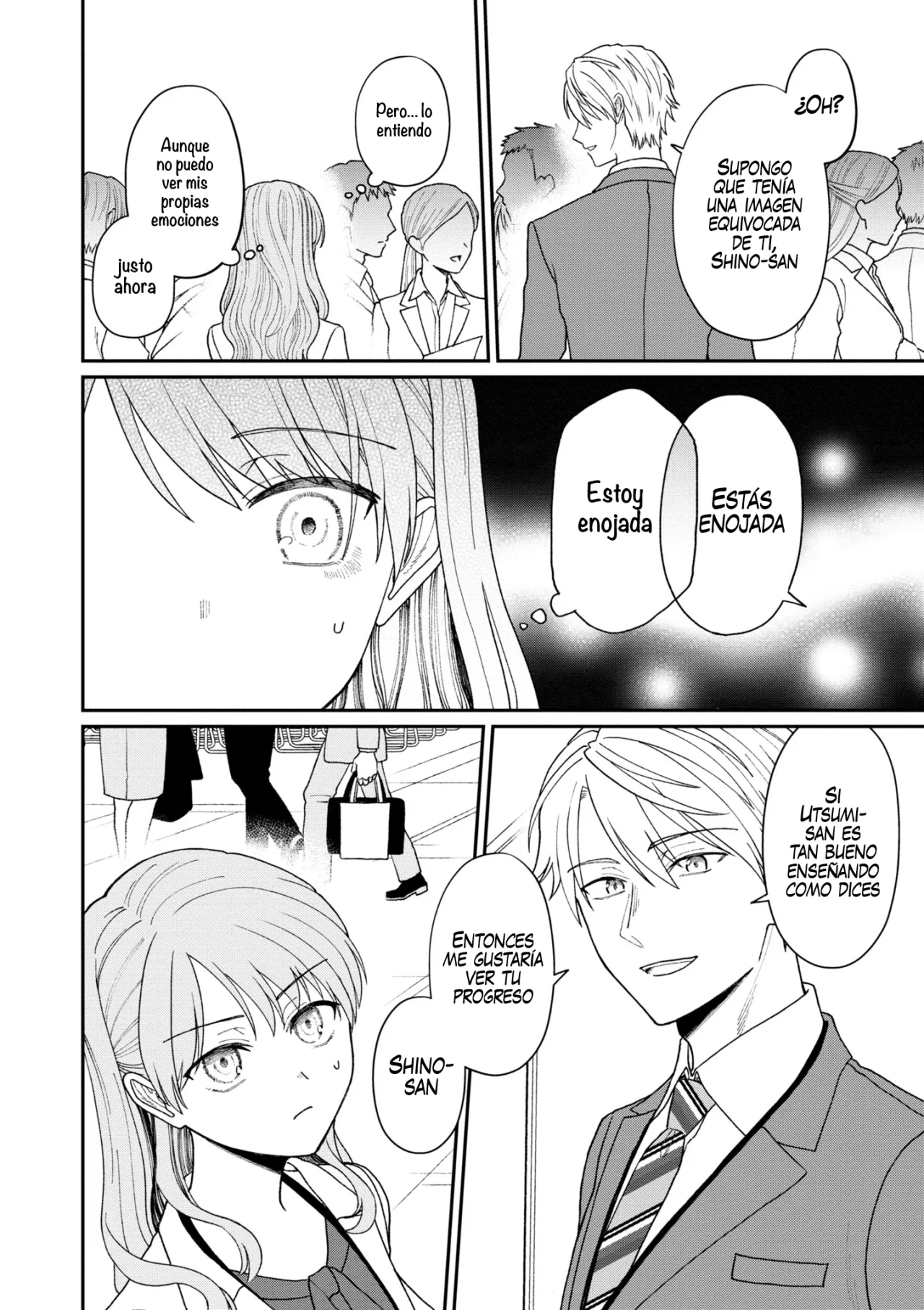 Kuuki ga «Yomeru» Shinnyushain to Buaiso na Senpai no Hanashi Capítulo 18 - Page 6