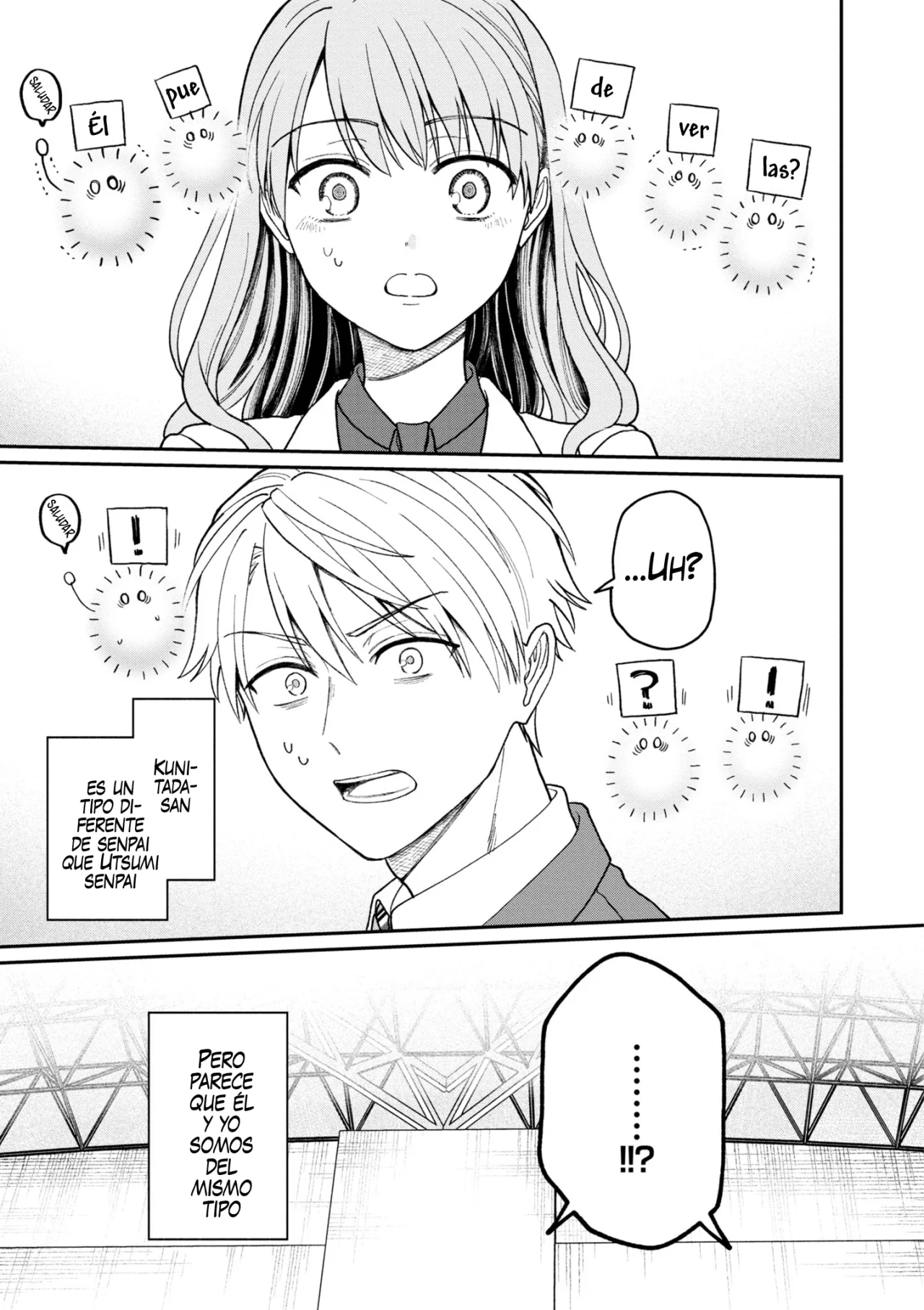 Kuuki ga «Yomeru» Shinnyushain to Buaiso na Senpai no Hanashi Capítulo 19 - Page 11