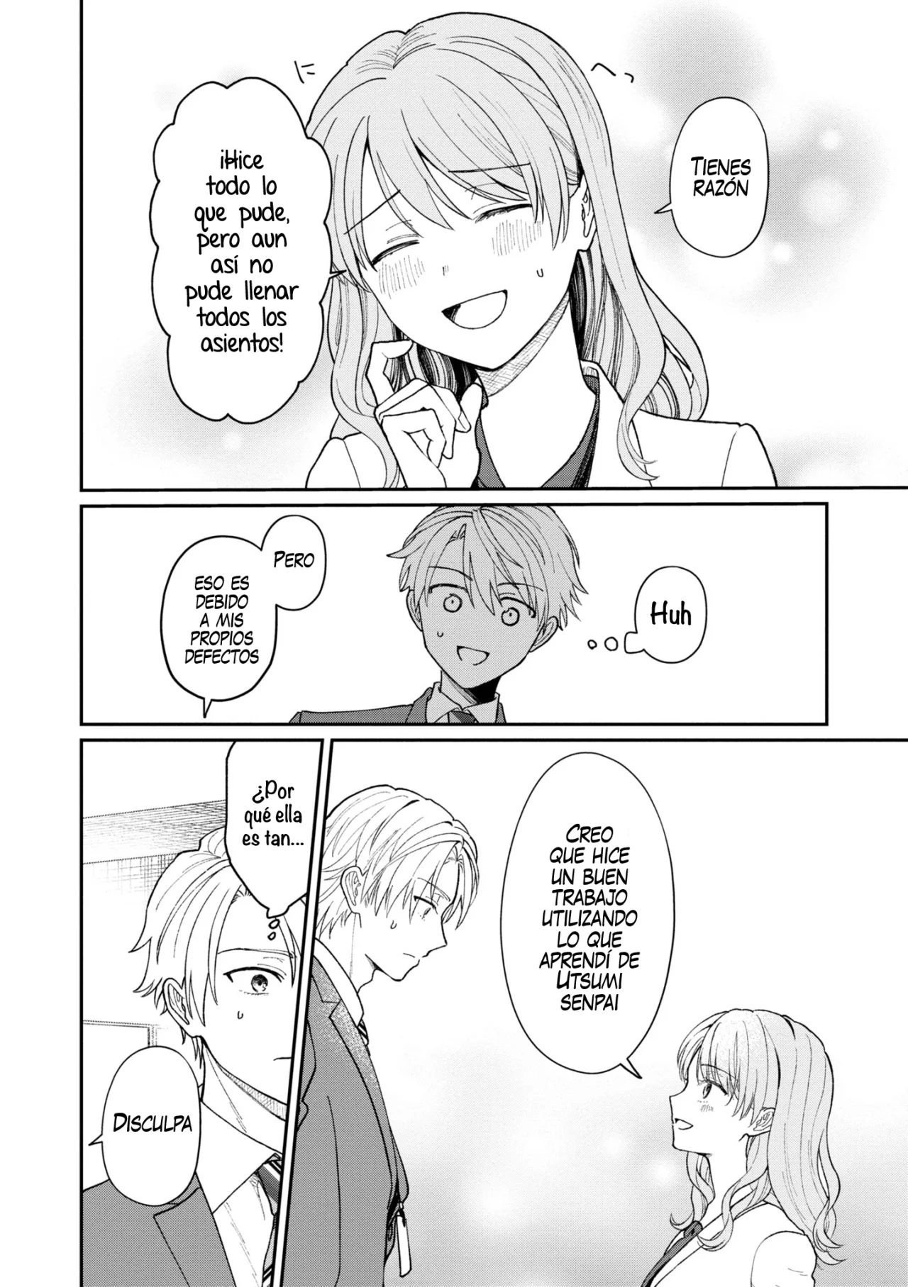 Kuuki ga «Yomeru» Shinnyushain to Buaiso na Senpai no Hanashi Capítulo 19 - Page 6