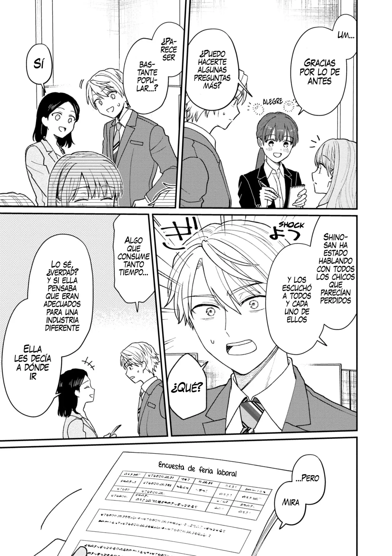 Kuuki ga «Yomeru» Shinnyushain to Buaiso na Senpai no Hanashi Capítulo 19 - Page 7