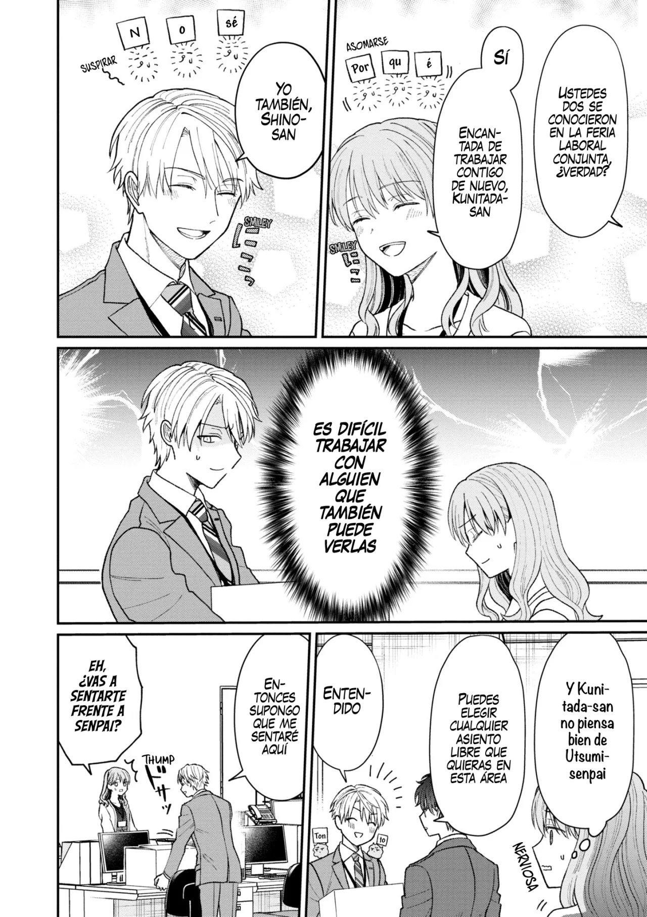 Kuuki ga «Yomeru» Shinnyushain to Buaiso na Senpai no Hanashi Capítulo 20 - Page 2