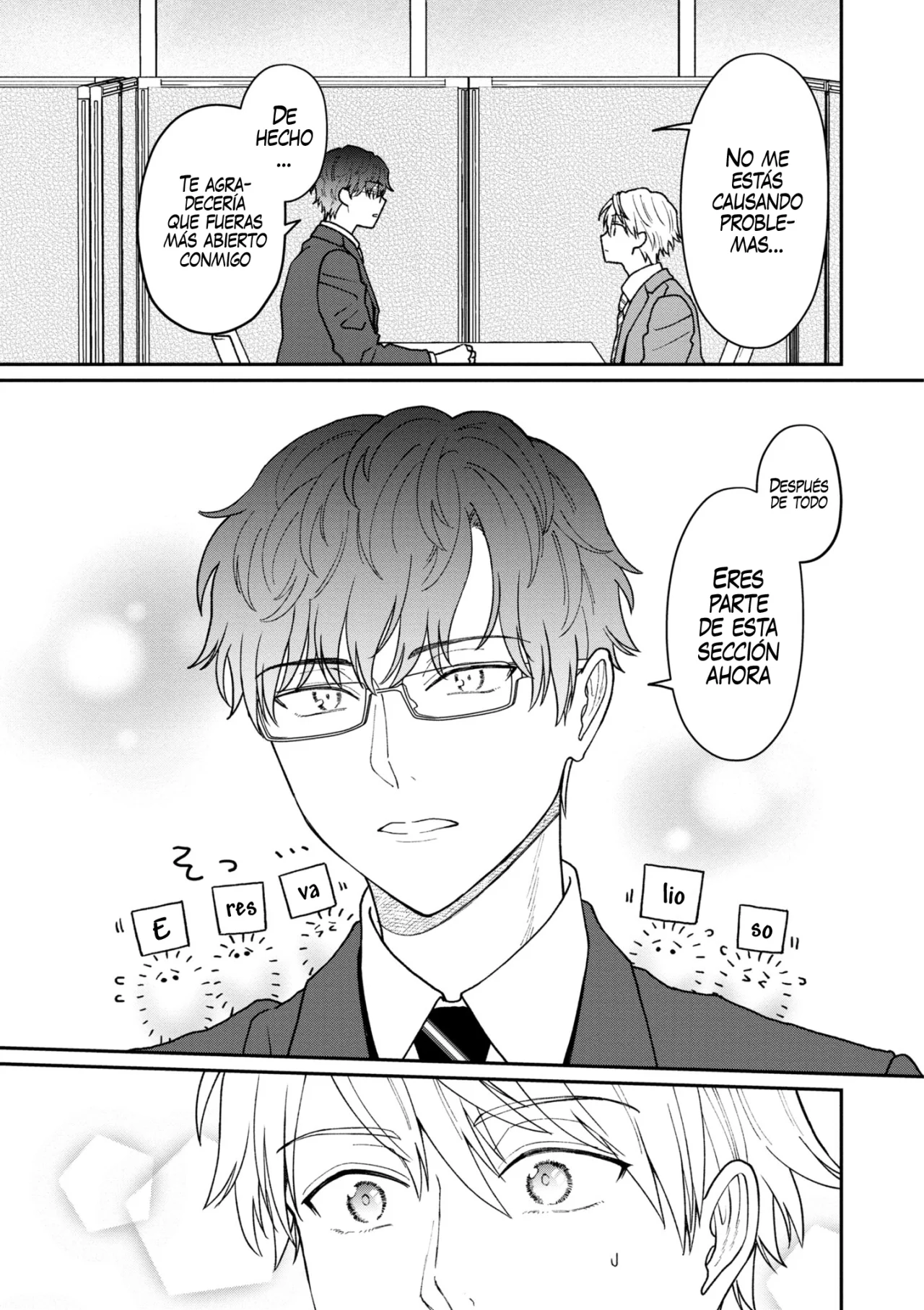 Kuuki ga «Yomeru» Shinnyushain to Buaiso na Senpai no Hanashi Capítulo 21 - Page 5